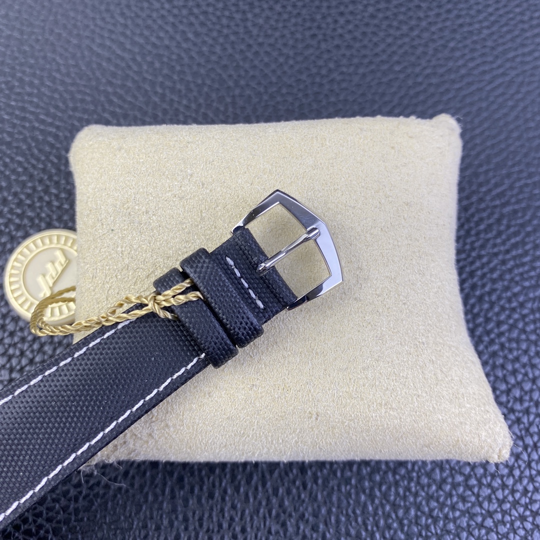 Noob Watch Time PPF Best Patek Calatrava 5226G Stainless Steel Case Gray Rock Dial on Black Nylon Strap 330CS 07