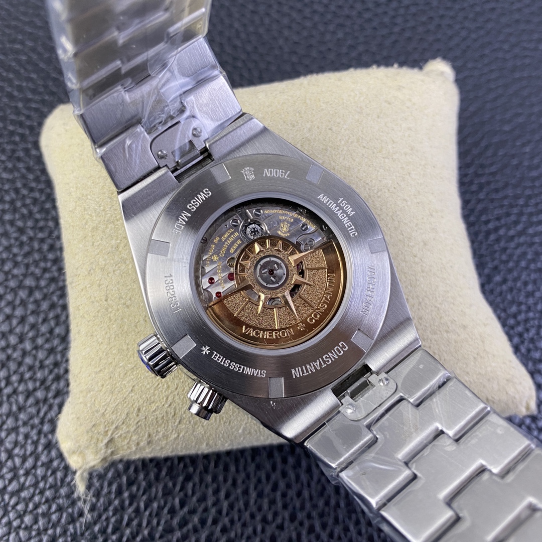 PZF Vacheron Constantin Overseas 7900V GMT Dual Time Zone 41mm SA5110DT Black Dial Full Function Real Working 07