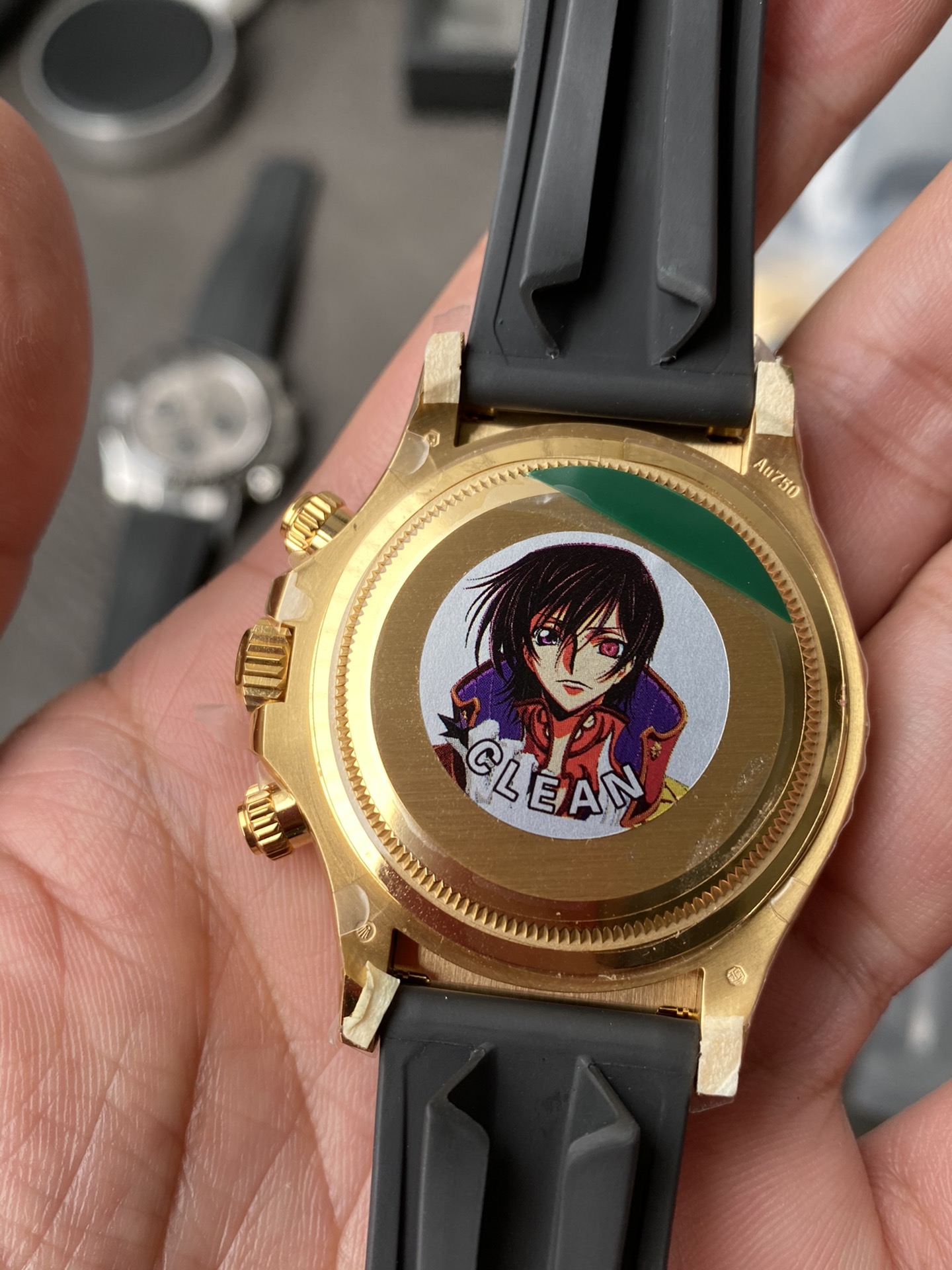 Clean Factory Watch Rolex Daytoan 126518 Yellow Gold Dial Black Ceramic Bezel Oysterflex Strap SH4131 Movement 007 Clean Factory Watch Rolex Daytoan 126518 Yellow Gold Dial Black Ceramic Bezel Oysterflex Strap SH4131 Movement 007