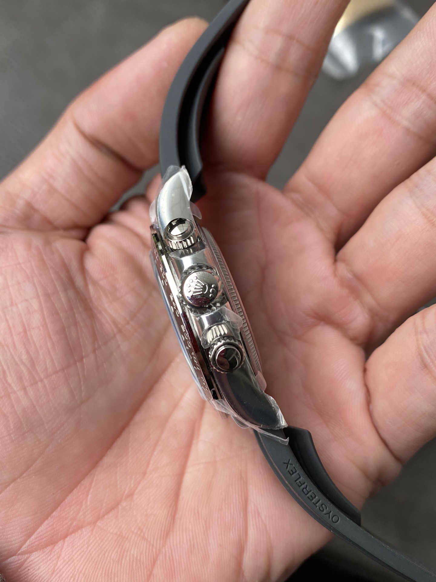 Clean Factory Watch Rolex Daytona 126519 Grey Dial 904L Stainless Steel Oysterflex Strap SH4131 Movement 72 Hours Power Reserve 05 Clean Factory Watch Rolex Daytona 126519 Grey Dial 904L Stainless Steel Oysterflex Strap SH4131 Movement 72 Hours Power Reserve 05