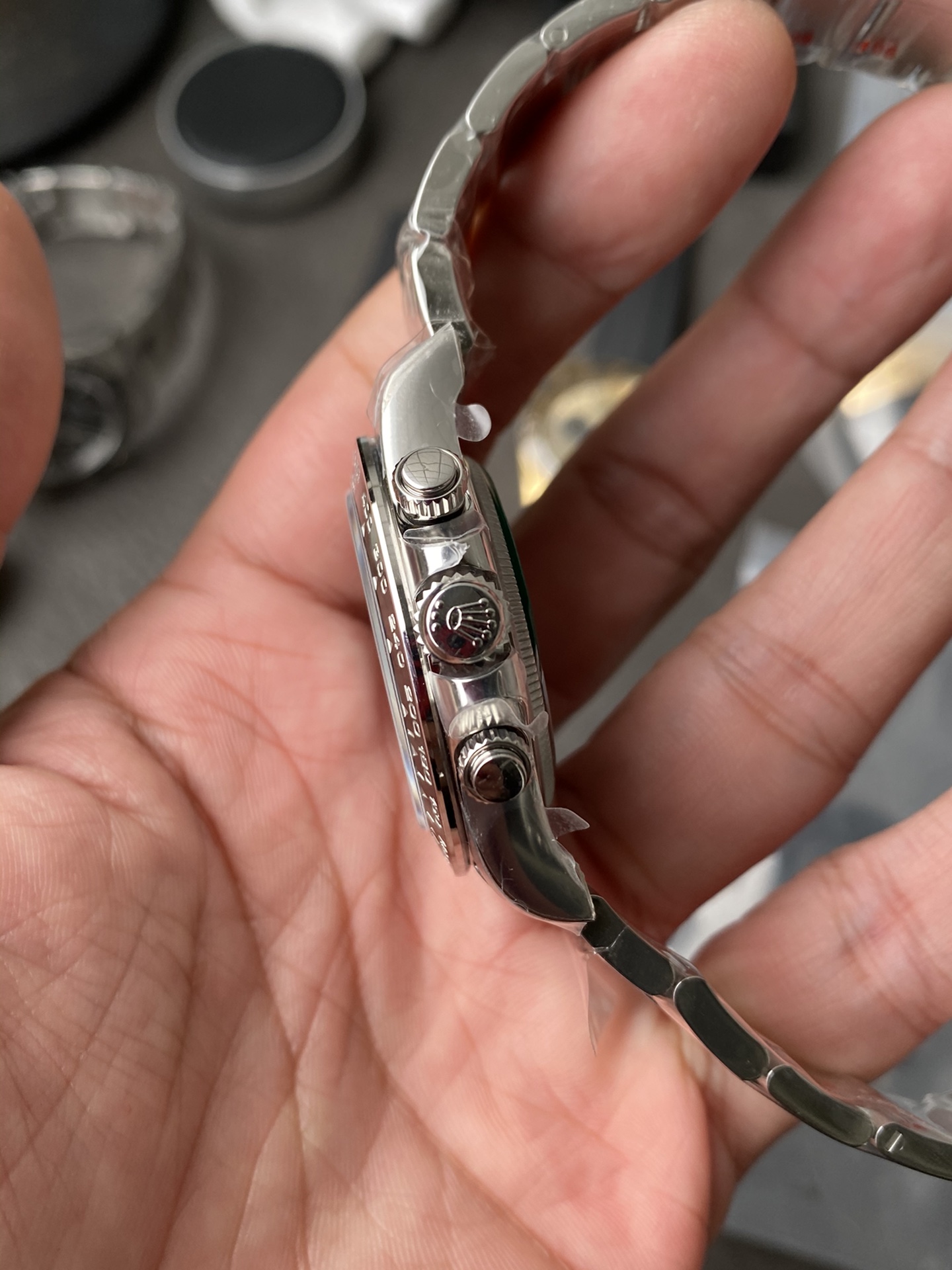 Clean Factory Watch Rolex Daytona Panda 126500LN White Dial Black Cerachrom Bezel 904L Oystersteel SH4131 Movement 05 Clean Factory Watch Rolex Daytona Panda 126500LN White Dial Black Cerachrom Bezel 904L Oystersteel SH4131 Movement 05