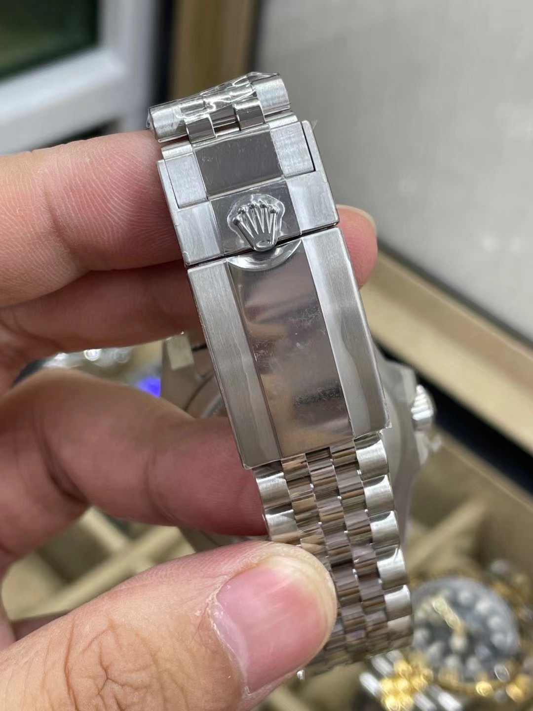 Clean Factory GMT Master II 126710GRNR Black Gray Ceramic Bezel 904L Oystersteel Jubilee Strap DD3285 Movement 07 Clean Factory GMT Master II 126710GRNR Black Gray Ceramic Bezel 904L Oystersteel Jubilee Strap DD3285 Movement 07