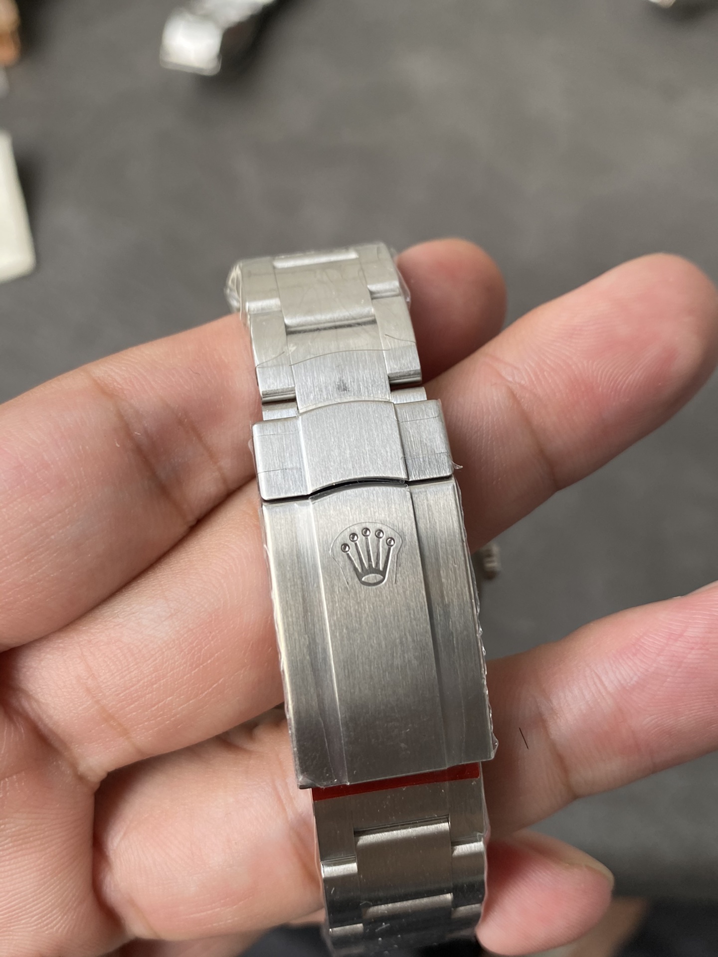 Clean Factory Rolex Oyster Perpetual 124300 Blue Dial 41mm CF OP 904L OysterSteel Case Bracelet VR3230 Movement 09 Clean Factory Rolex Oyster Perpetual 124300 Blue Dial 41mm CF OP 904L OysterSteel Case Bracelet VR3230 Movement 09