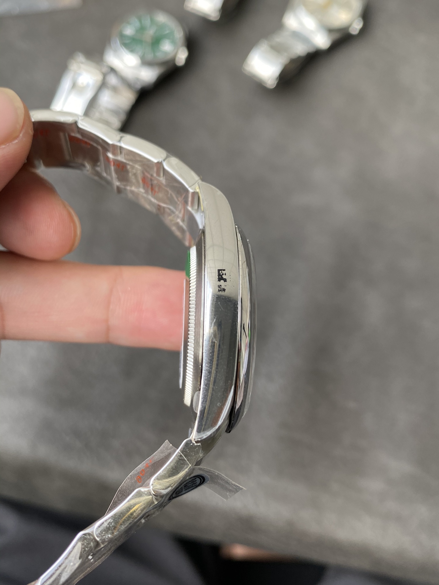 Clean Factory Rolex Oyster Perpetual 124300 CP OP 41mm Green Dial 904L Steel VR3230 Movement 06 Clean Factory Rolex Oyster Perpetual 124300 CP OP 41mm Green Dial 904L Steel VR3230 Movement 06