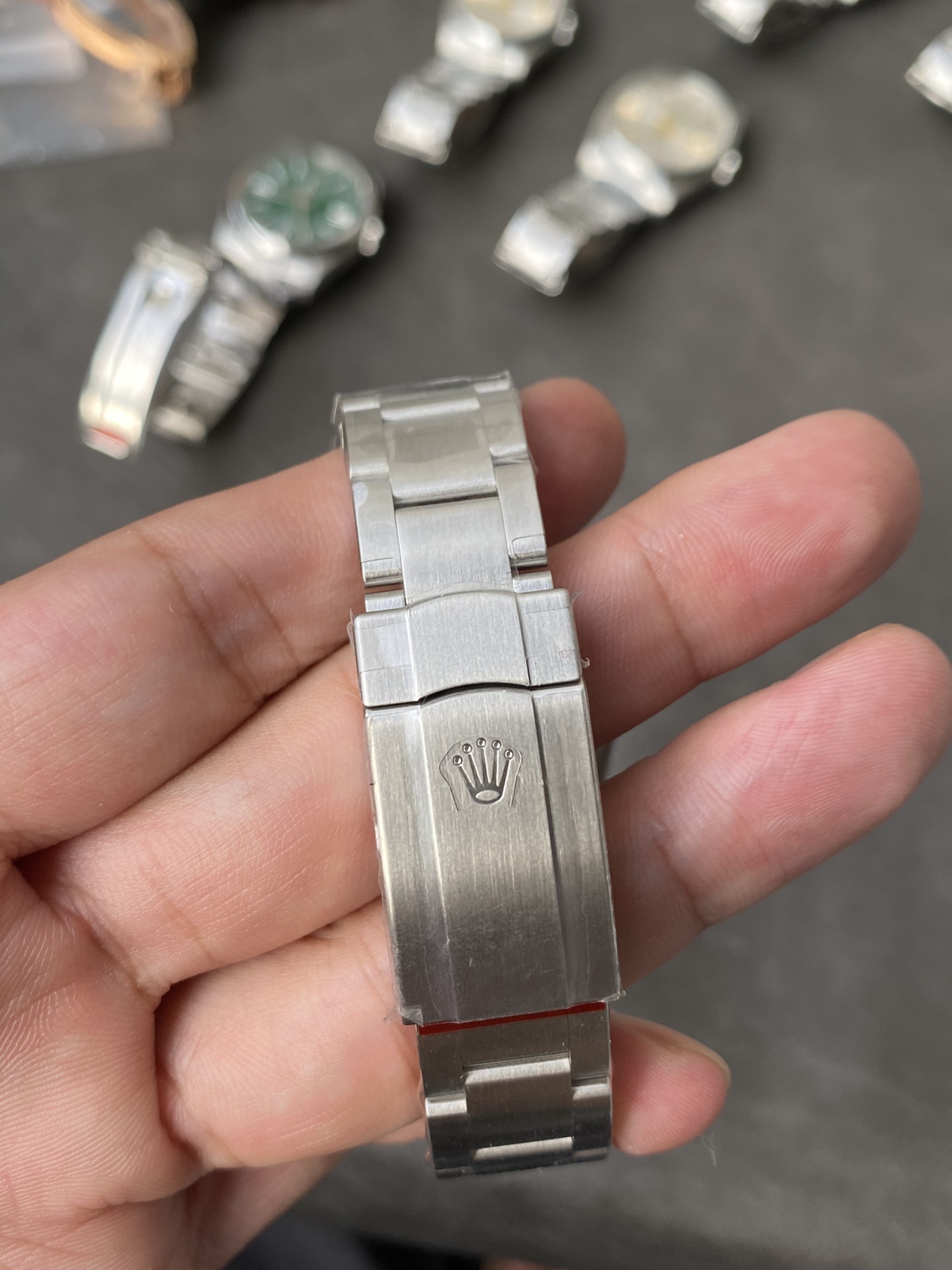 Clean Factory Rolex Oyster Perpetual 124300 CP OP 41mm Green Dial 904L Steel VR3230 Movement 09 Clean Factory Rolex Oyster Perpetual 124300 CP OP 41mm Green Dial 904L Steel VR3230 Movement 09