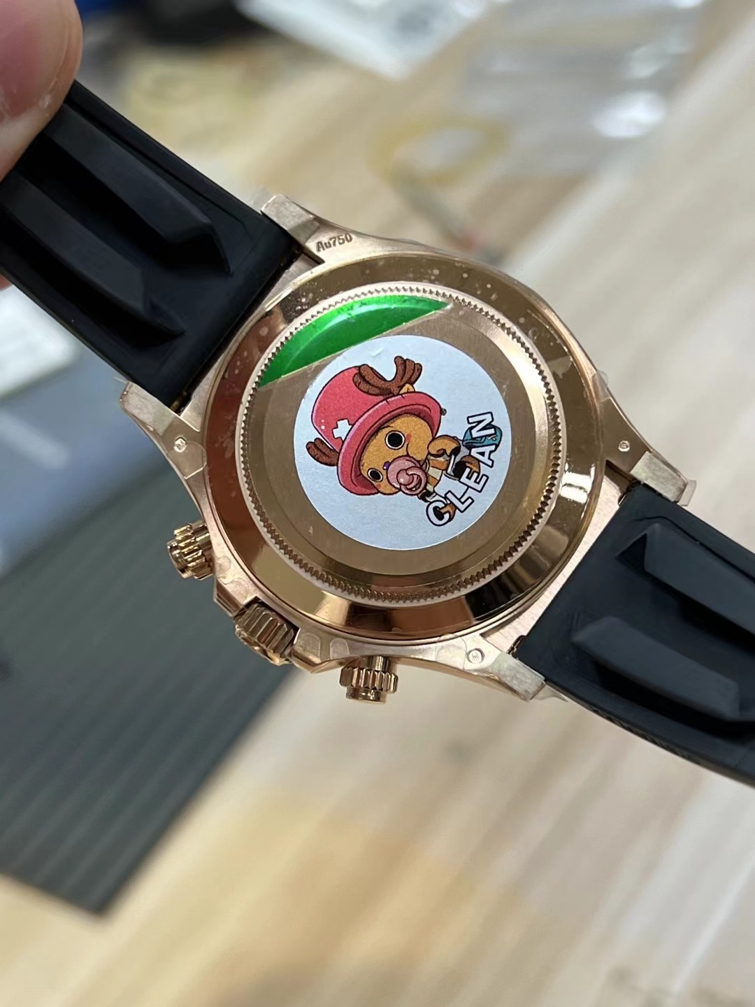 Clean Factory Daytona 116515 Role Gold Case Black Ceramic Bezel Sundust Set with Diamonds Dial Oystelflex Strap DD4130 Movement 05 Clean Factory Daytona 116515 Role Gold Case Black Ceramic Bezel Sundust Set with Diamonds Dial Oystelflex Strap DD4130 Movement 05