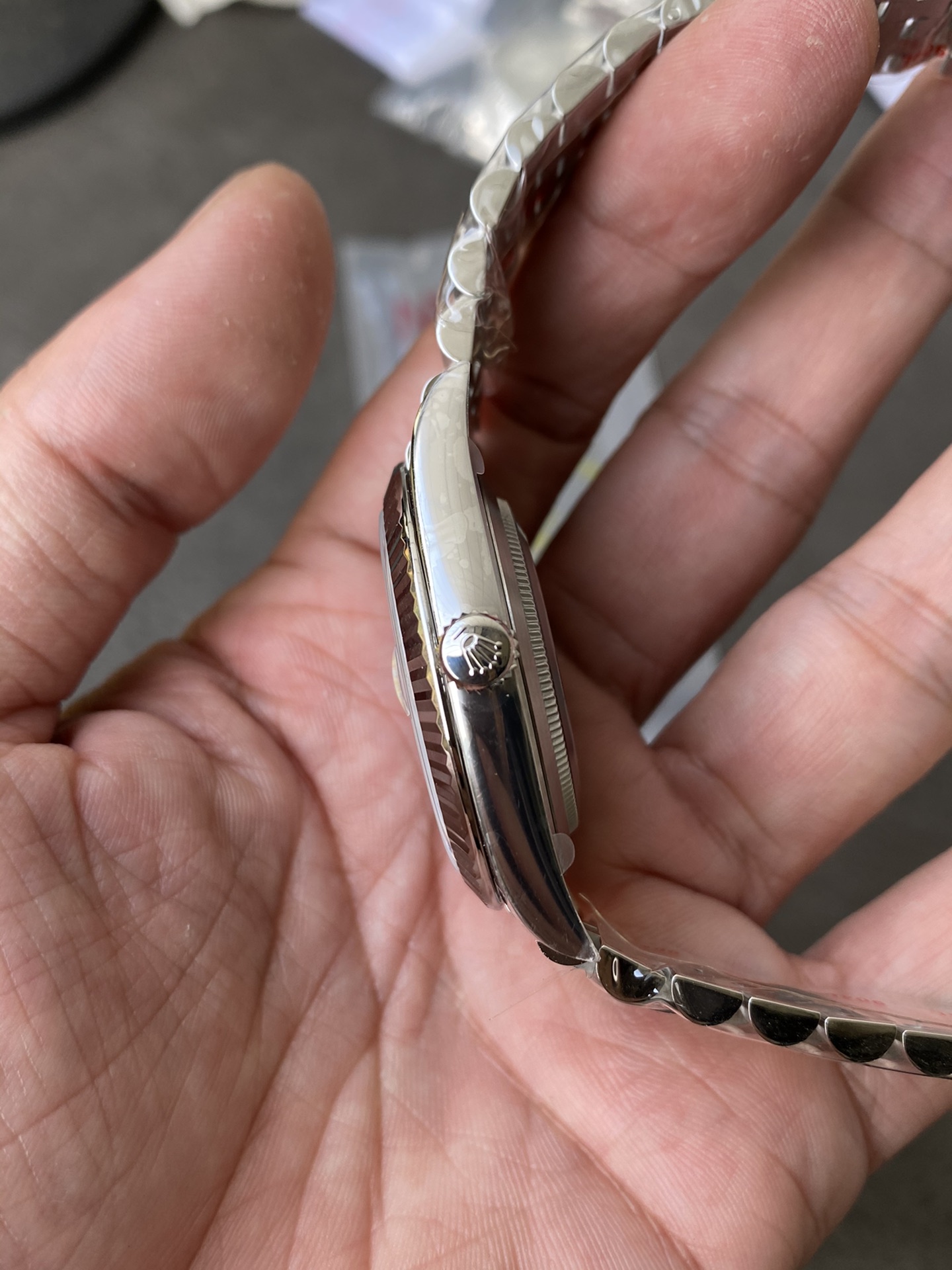 Clean Factory Rolex DateJust 41 126334 Bright Blue Fluted Motif Dial on Jubilee Bracelet Superclone 3235 Movement 06 Clean Factory Rolex DateJust 41 126334 Bright Blue Fluted Motif Dial on Jubilee Bracelet Superclone 3235 Movement 06