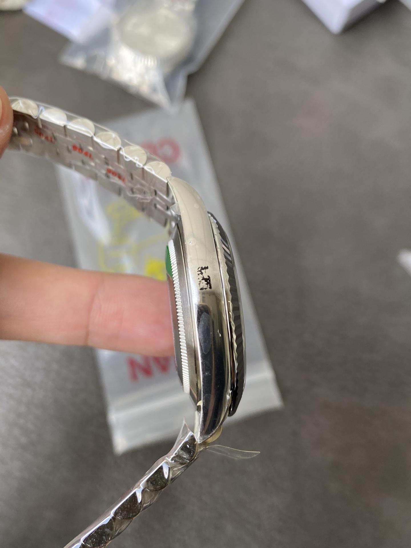 Clean Factory Rolex DateJust 41 126334 Bright Blue Fluted Motif Dial on Jubilee Bracelet Superclone 3235 Movement 07 Clean Factory Rolex DateJust 41 126334 Bright Blue Fluted Motif Dial on Jubilee Bracelet Superclone 3235 Movement 07