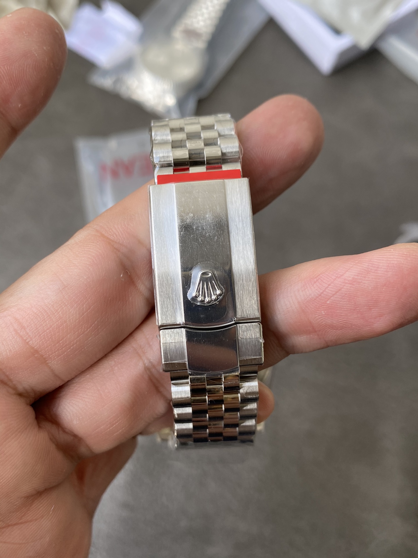 Clean Factory Rolex DateJust 41 126334 Bright Blue Fluted Motif Dial on Jubilee Bracelet Superclone 3235 Movement 09 Clean Factory Rolex DateJust 41 126334 Bright Blue Fluted Motif Dial on Jubilee Bracelet Superclone 3235 Movement 09