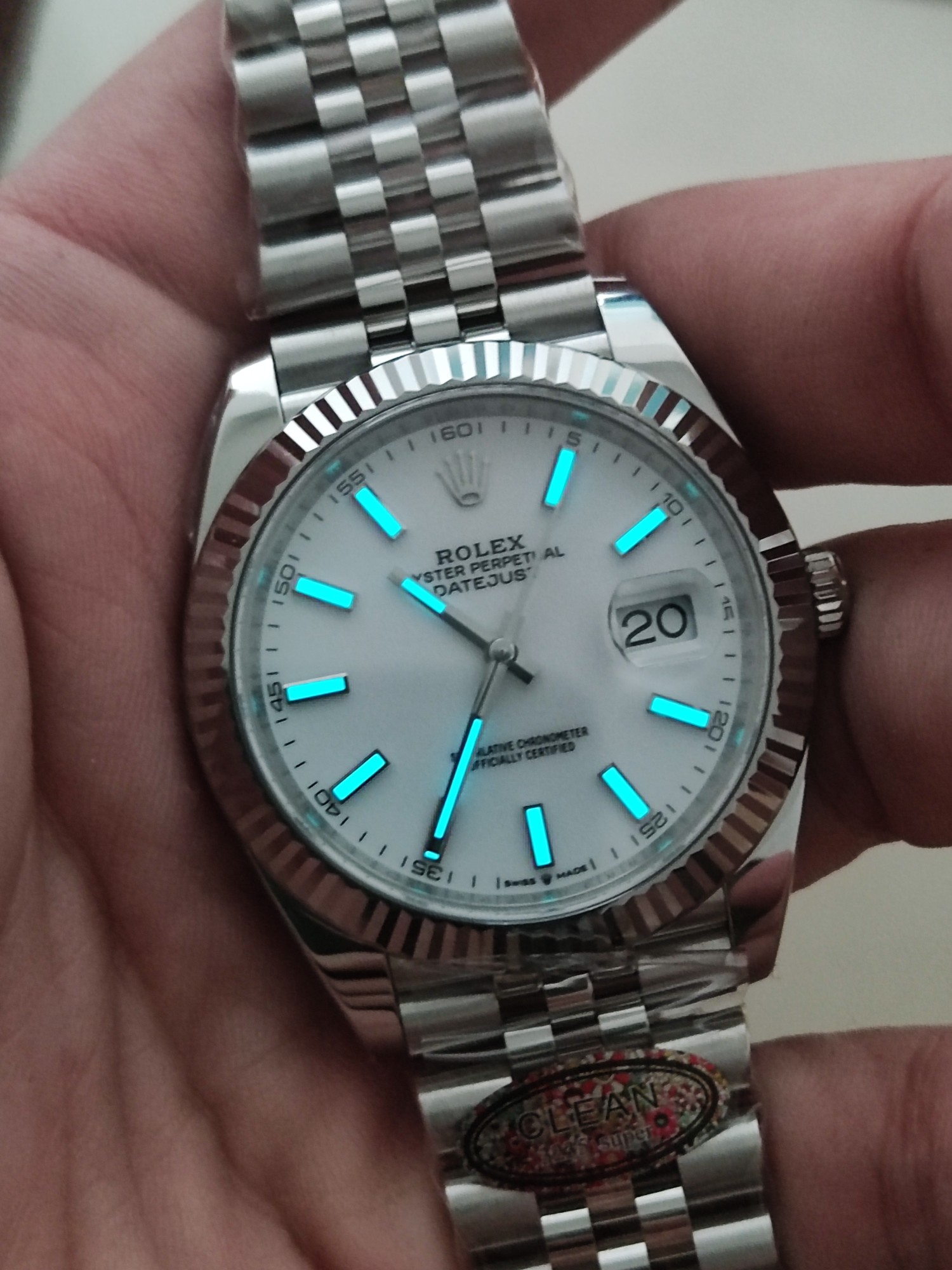 Clean Factory Rolex Datejust 41mm 126334 0010 White Dial 904L Steel Case Jubilee Bracelet DD3235 Movement 04 Clean Factory Rolex Datejust 41mm 126334 0010 White Dial 904L Steel Case Jubilee Bracelet DD3235 Movement 04