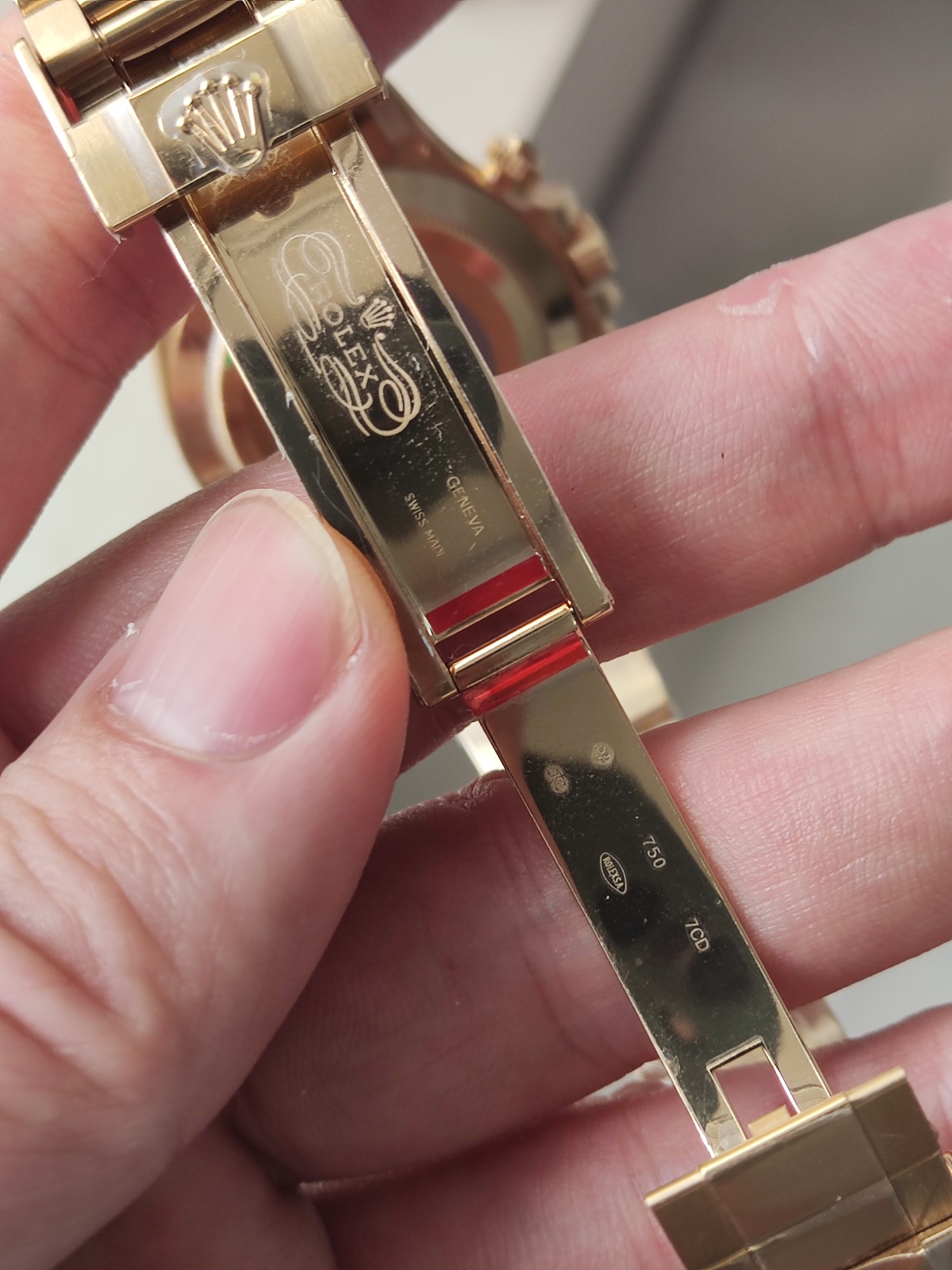 Clena Factory Rolex Daytona 116508 Yellow Gold Case Bracelet DD4130 Movement Black Dial Stick Markers 08 Clena Factory Rolex Daytona 116508 Yellow Gold Case Bracelet DD4130 Movement Black Dial Stick Markers 08