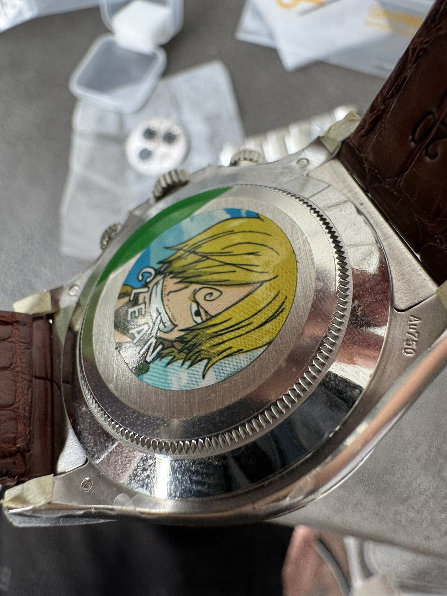 Clean Factory Daytona 116519 Tahitian MOP Dial with Diamonds Markers DD 4130 Movement Alligator Leather Strap 07 Clean Factory Daytona 116519 Tahitian MOP Dial with Diamonds Markers DD 4130 Movement Alligator Leather Strap 07