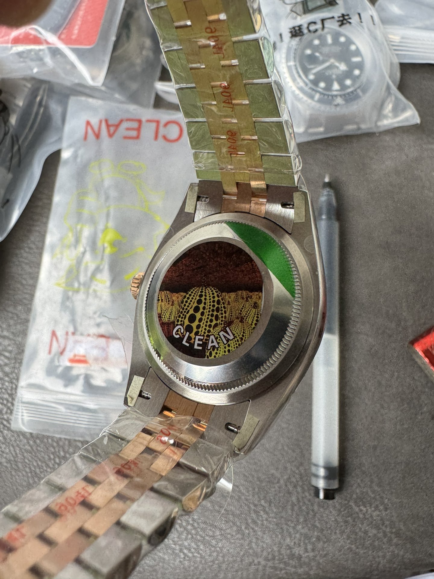 Clean Factory DateJust 36mm 126231 Wimbledon 904L Steel Grey Dial Green Roman Marker Two Tone Jubilee Bracelet SH3235 Movement 08 Clean Factory DateJust 36mm 126231 Wimbledon 904L Steel Grey Dial Green Roman Marker Two Tone Jubilee Bracelet SH3235 Movement 08