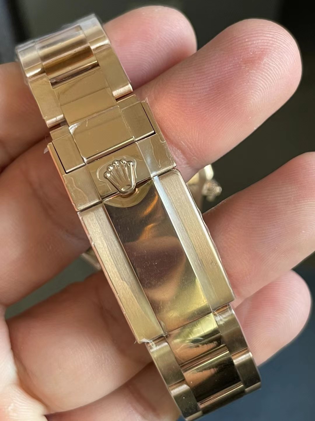 Clean Factory Daytona 116505 0011 Rose Gold Case Bracelet Chocolate Dial with Black Number Markers DD4130 Movement 08 Clean Factory Daytona 116505 0011 Rose Gold Case Bracelet Chocolate Dial with Black Number Markers DD4130 Movement 08