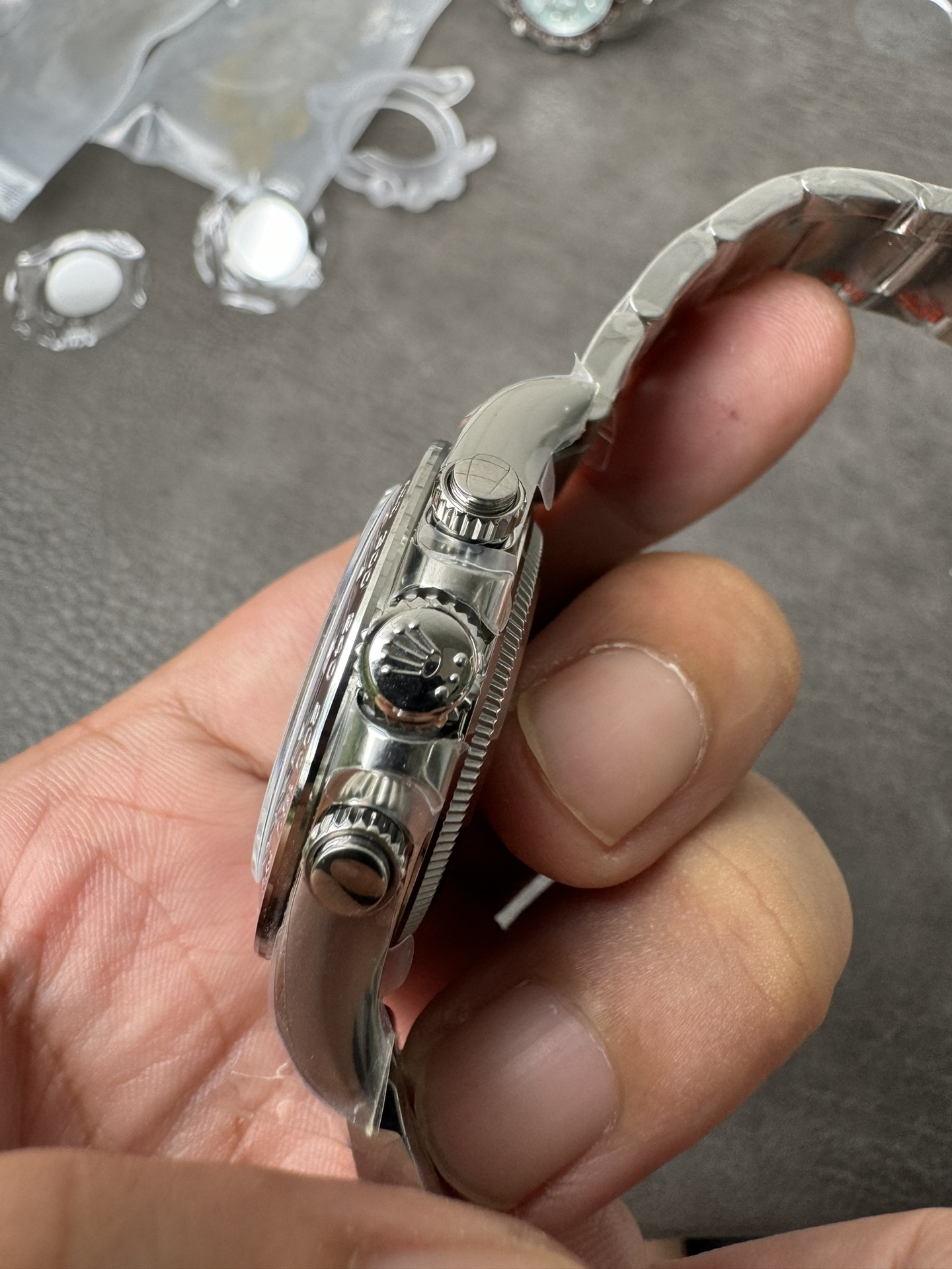 Clean Factory Daytona 126506 ICE Blue Dial With Diamonds Markers Brown Ceramic Bezel SH4131 Movement 72 Hours PR 10 Clean Factory Daytona 126506 ICE Blue Dial With Diamonds Markers Brown Ceramic Bezel SH4131 Movement 72 Hours PR 10