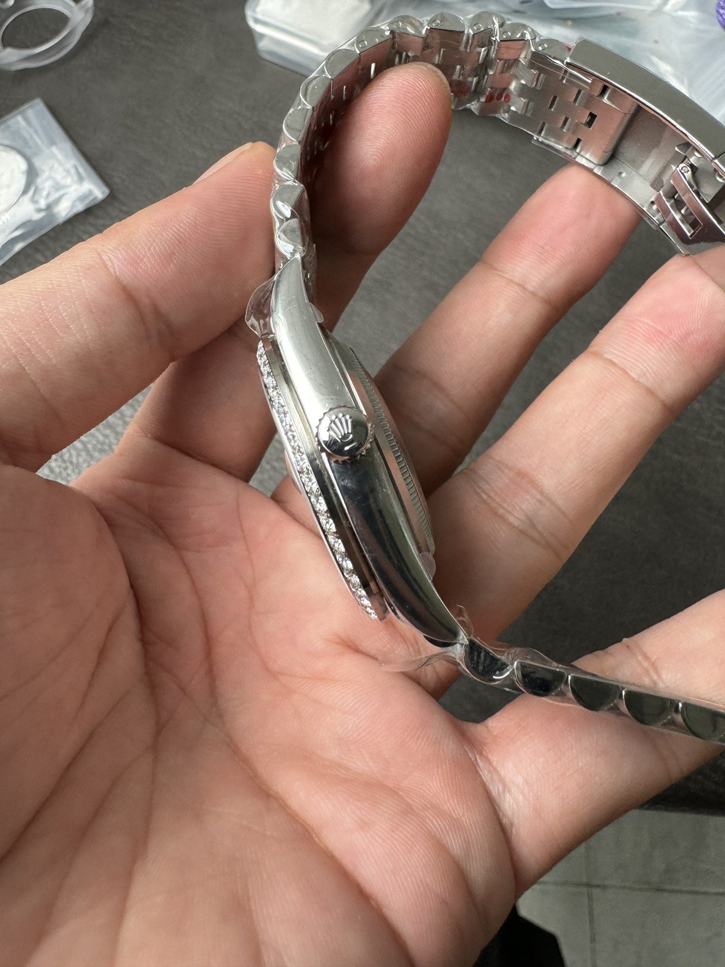 Clean Factory Rolex Datejust 126334 41mm MOP Dial Diamonds Bezel 904L Steel Jubilee Bracelet SH3235 Movement 06 Clean Factory Rolex Datejust 126334 41mm MOP Dial Diamonds Bezel 904L Steel Jubilee Bracelet SH3235 Movement 06