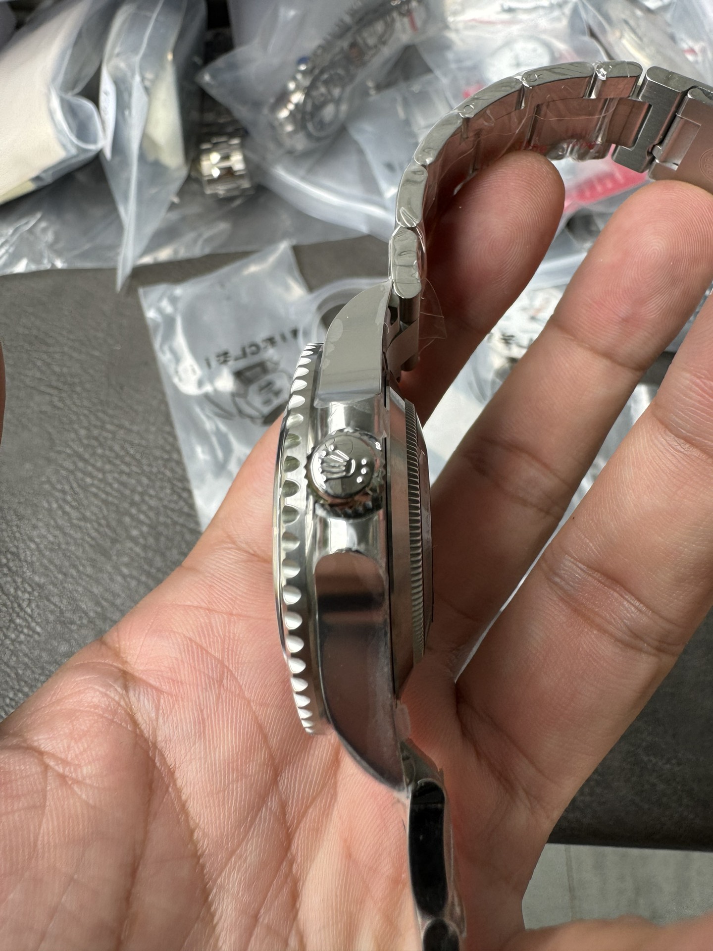 Clean Factory Rolex Sea Dweller 126600 Single Red 904L Steel Case and Bracelet SH3235 Movement 05 Clean Factory Rolex Sea Dweller 126600 Single Red 904L Steel Case and Bracelet SH3235 Movement 05