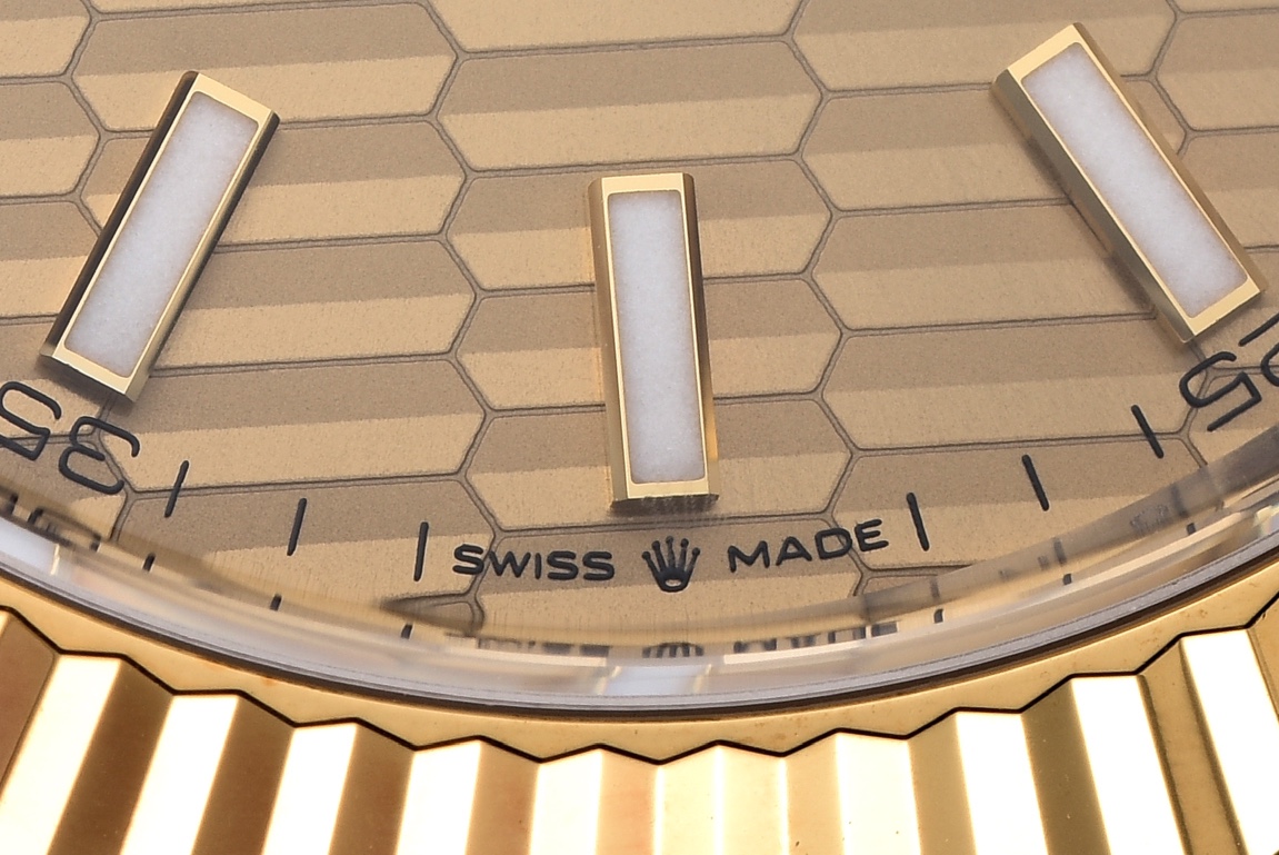 Clean Factory Datejust 126333 41mm Yellow Gold Fluted Textured Dial Yellow Gold Bezel 3235 Movement Two Tone Oyster Bracelet 04 Clean Factory Datejust 126333 41mm Yellow Gold Fluted Textured Dial Yellow Gold Bezel 3235 Movement Two Tone Oyster Bracelet 04