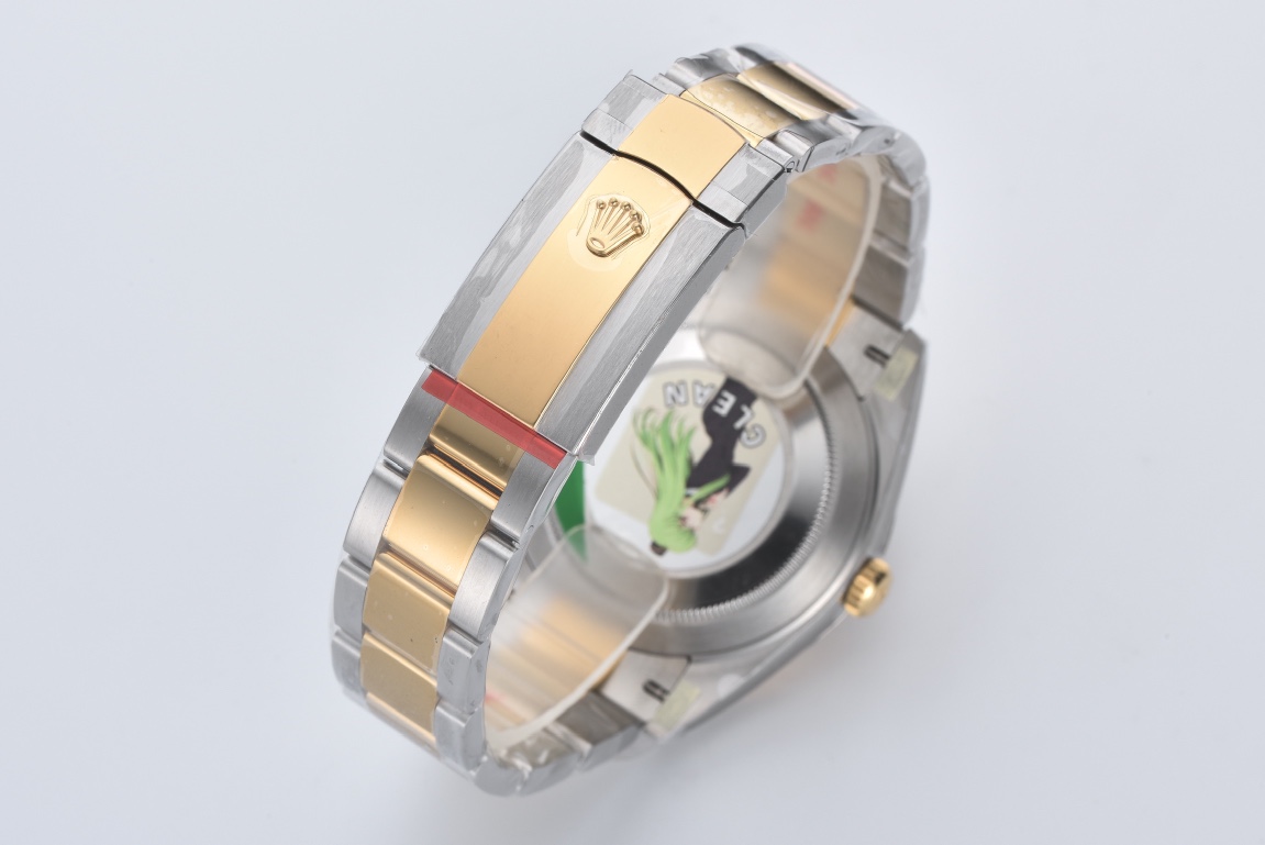 Clean Factory Datejust 126333 41mm Yellow Gold Fluted Textured Dial Yellow Gold Bezel 3235 Movement Two Tone Oyster Bracelet 07 Clean Factory Datejust 126333 41mm Yellow Gold Fluted Textured Dial Yellow Gold Bezel 3235 Movement Two Tone Oyster Bracelet 07