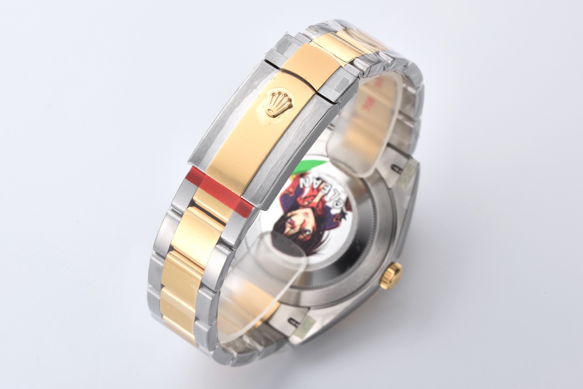 Clean Factory Datejust Wimbledon 126333 41mm Gray Dial with Green Roma Markers Yellow Gold Bezel 3235 Caliber Two Tone Oyster Bracelet 08 Clean Factory Datejust Wimbledon 126333 41mm Gray Dial with Green Roma Markers Yellow Gold Bezel 3235 Caliber Two Tone Oyster Bracelet 08