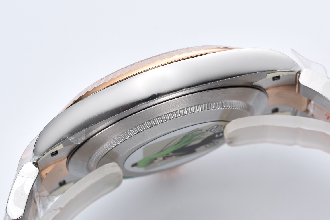 Victory Datejust 126331 41mm Rose Gold Sundust Dial with Stick Markers Rose Gold Bezel 904L Steel Case 3235 Movement Two Tone Oyster Bracelet 06 Clean Datejust 126331 41mm Rose Gold Sundust Dial with Stick Markers Rose Gold Bezel 904L Steel Case 3235 Movement Two Tone Oyster Bracelet 06