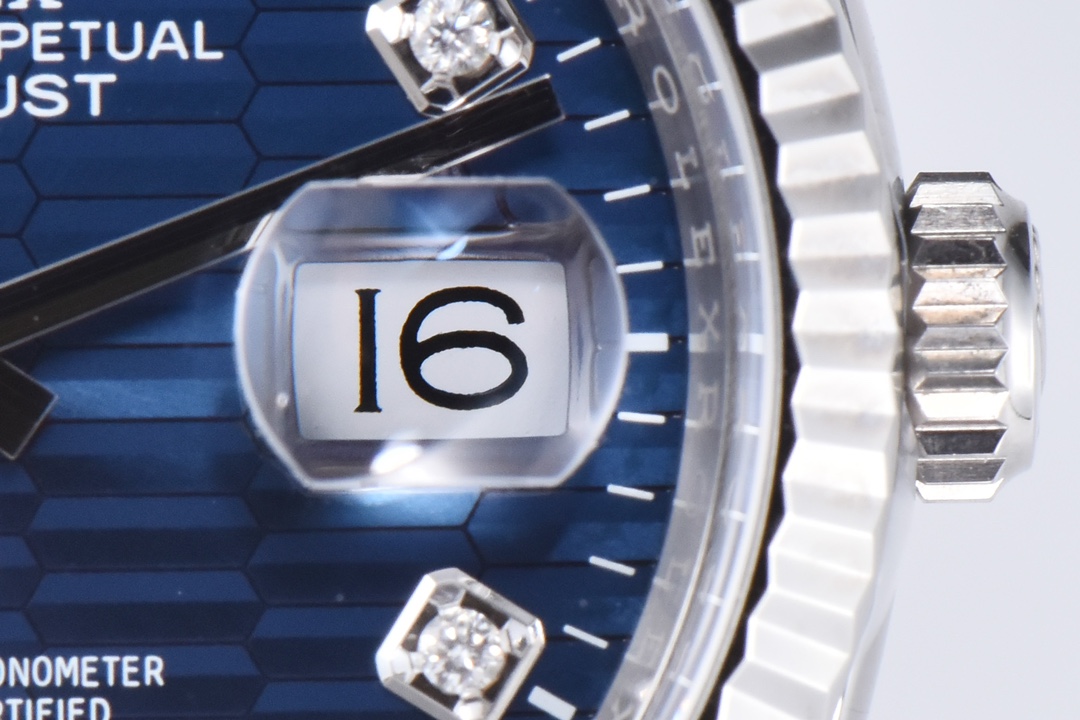 Clean Factory Datejust 126234 36mm Blue Motif Dial with Diamonds Markers 3235 Movement Jubilee Bracelet 05 Clean Factory Datejust 126234 36mm Blue Motif Dial with Diamonds Markers 3235 Movement Jubilee Bracelet 05