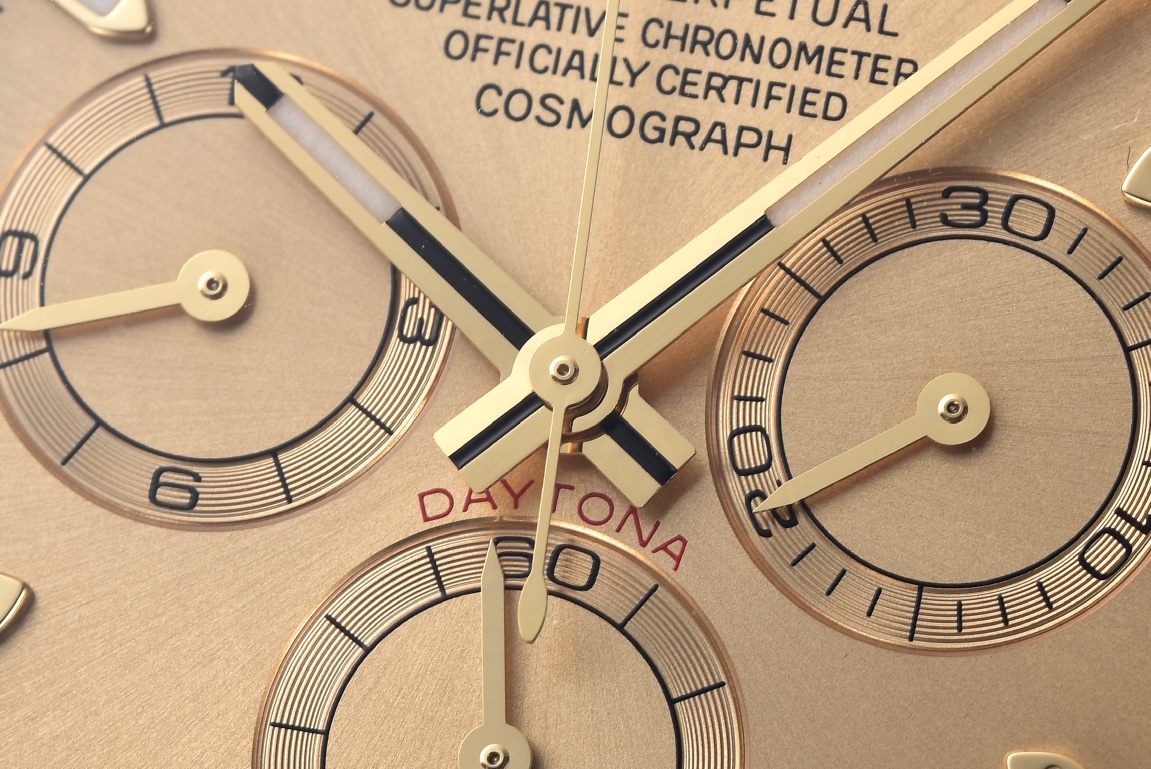 Clean Factory Rolex Daytona 116518LN 0042 Yellow Gold Dial and Case Black Ceramic Bezel Cal4130 Black Oyster Rubber Oysterflex Strap 04 Clean Factory Rolex Daytona 116518LN 0042 Yellow Gold Dial and Case Black Ceramic Bezel Cal4130 Black Oyster Rubber Oysterflex Strap 04