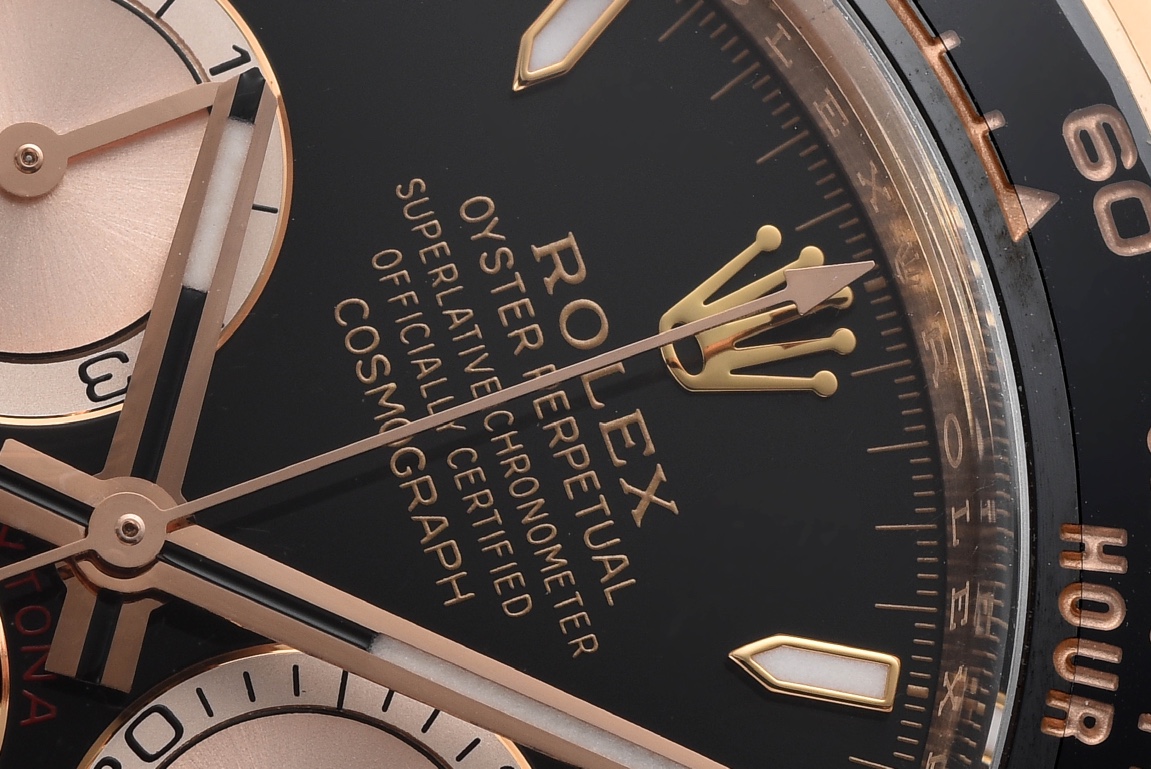 Clean Factory Rolex Daytona 126515LN 18K Rose Gold Plated Case Black and Rose Gold Dial Oysterflex Strap SH4131 04 Clean Factory Rolex Daytona 126515LN 18K Rose Gold Plated Case Black and Rose Gold Dial Oysterflex Strap SH4131 04