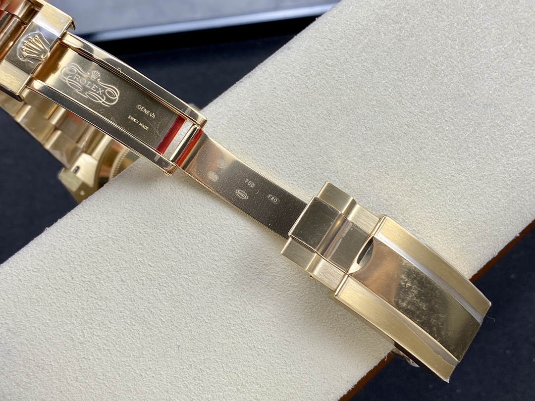 Clean Factory Rolex Submariner 126618LB 41mm Blue Dial Ceramic Bezel Full Yellow Gold Plated Case Oyster Bracelet SH3235 Movement 09