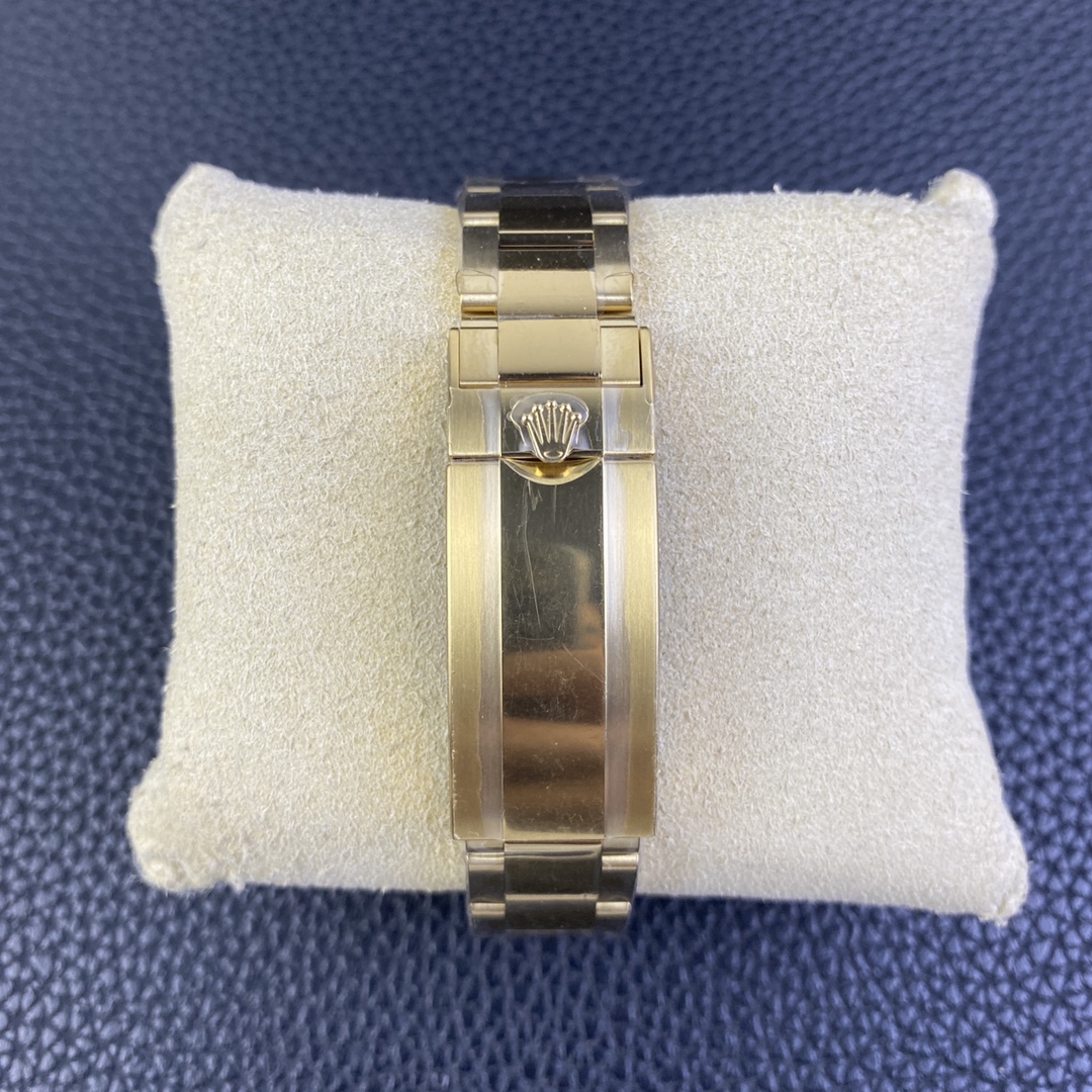 Clean Factory Submariner 116618LB 40mm Blue Dial Ceramic Bezel Full Yellow Gold Plated on Case Oyster Bracelet SH3135 Movement 07