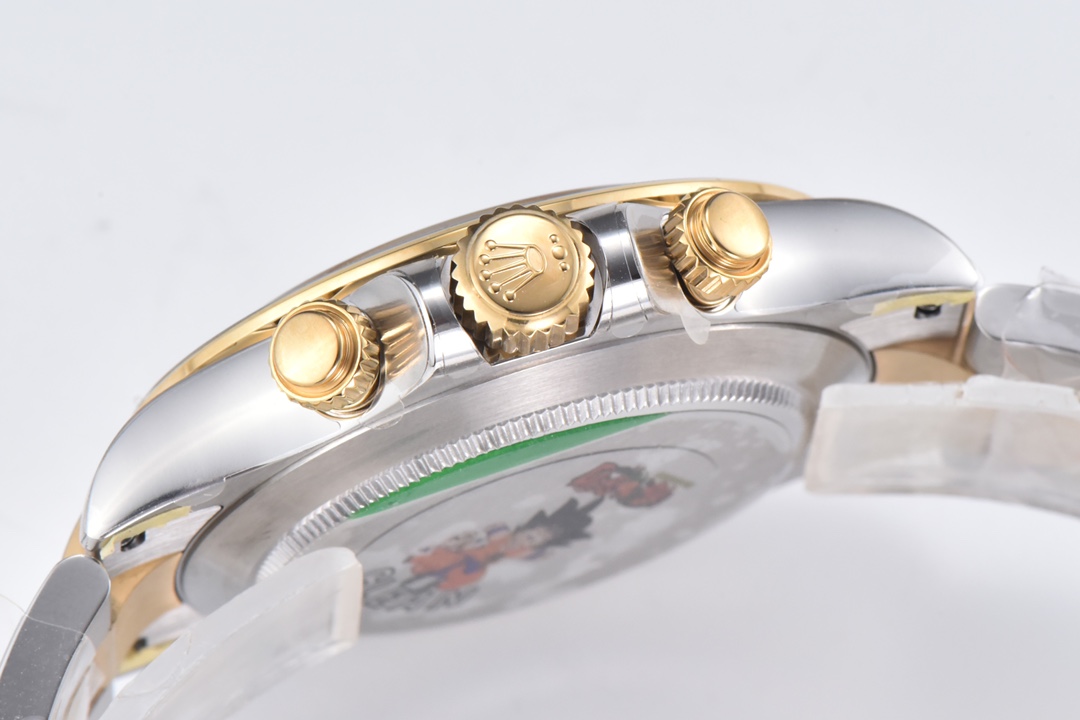 Clean Factory Daytona 116503 White Mother of Pearl Dial Oystersteel and Yellow Gold Material DD4130 Movement 07 Clean Factory Daytona 116503 White Mother of Pearl Dial Oystersteel and Yellow Gold Material DD4130 Movement 07