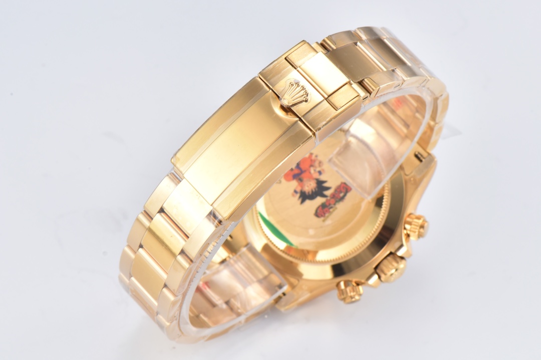 Clean Factory Daytona 116508 White Mother of Pearl Dial Yellow Gold Bezel Yellow Gold Bracelet DD4130 Movement 09 Clean Factory Daytona 116508 White Mother of Pearl Dial Yellow Gold Bezel Yellow Gold Bracelet DD4130 Movement 09