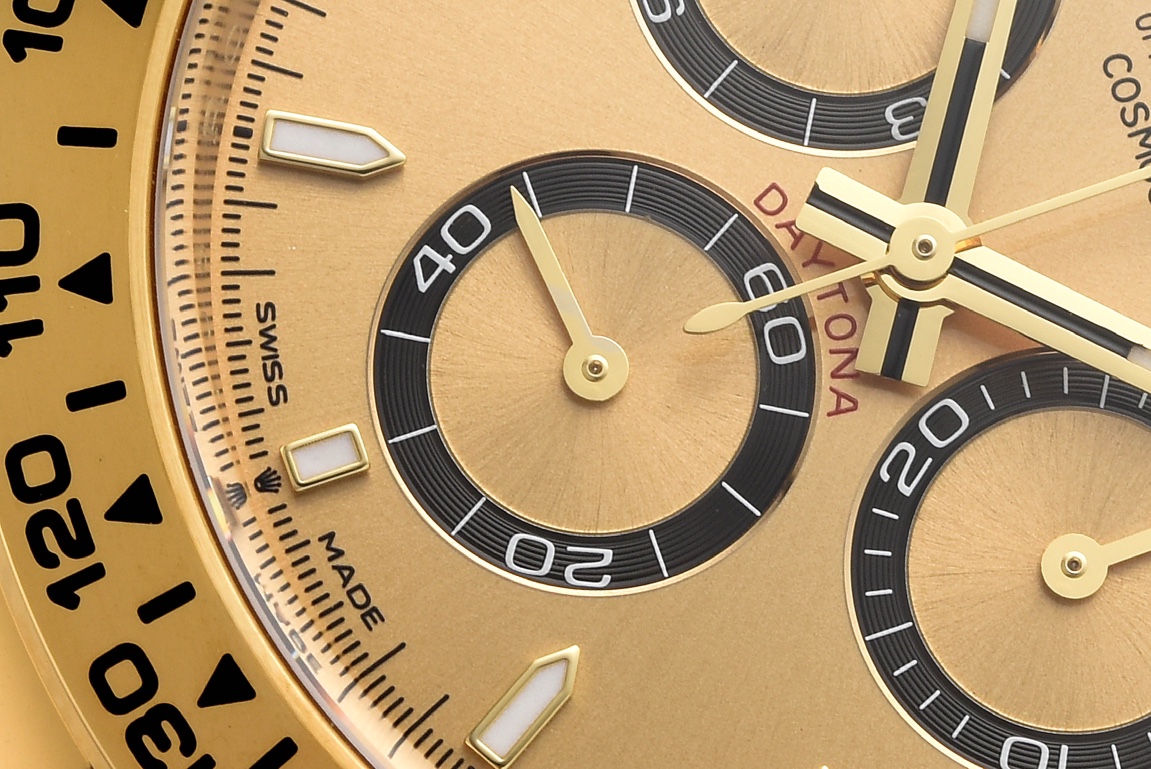 Clean Factory Daytona 126508 Yellow Gold Dial with Black Chrono Counter 18K Yellow Gold Plated Bracelet 4131 Movement 06 Clean Factory Daytona 126508 Yellow Gold Dial with Black Chrono Counter 18K Yellow Gold Plated Bracelet 4131 Movement 06