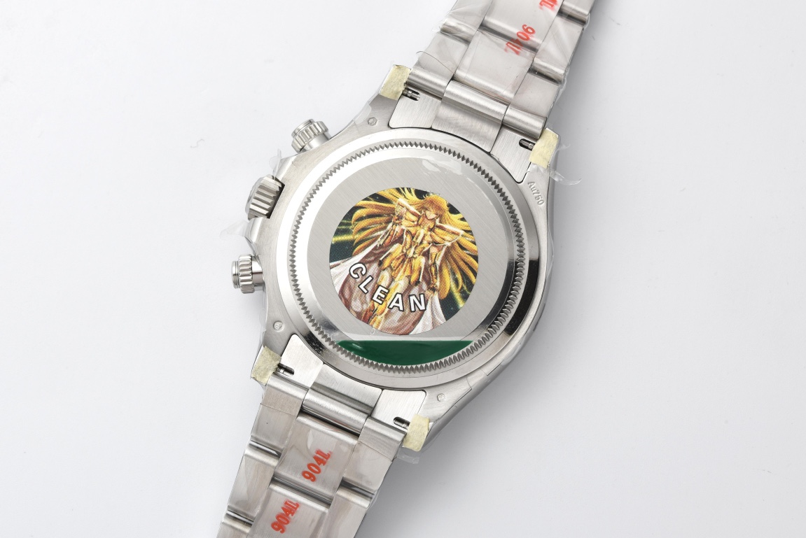 Clean Factory Daytona M126509 0003 White Gold Plated Case Steel and Black Dial White Gold Scale Bezel White Gold Band 4131 Movement 09 Clean Factory Daytona M126509 0003 White Gold Plated Case Steel and Black Dial White Gold Scale Bezel White Gold Band 4131 Movement 09