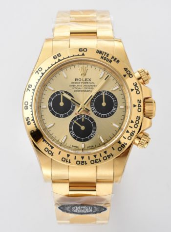 Clean Factory M126508 0006 Yellow Gold Case Golden and Black Dial Snailed Counters Yellow Gold Bracelet 4131 Movement 00