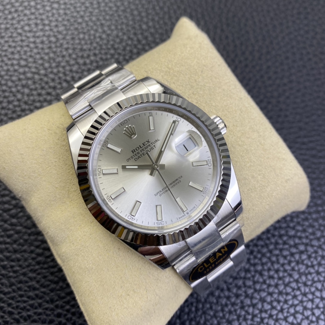 Clean Factory Rolex Datejust M126334 0003 Silver Dial Oystersteel Case and Bracelet ShangHai 3235 Movement 02 Clean Factory Rolex Datejust M126334 0003 Silver Dial Oystersteel Case and Bracelet ShangHai 3235 Movement 02