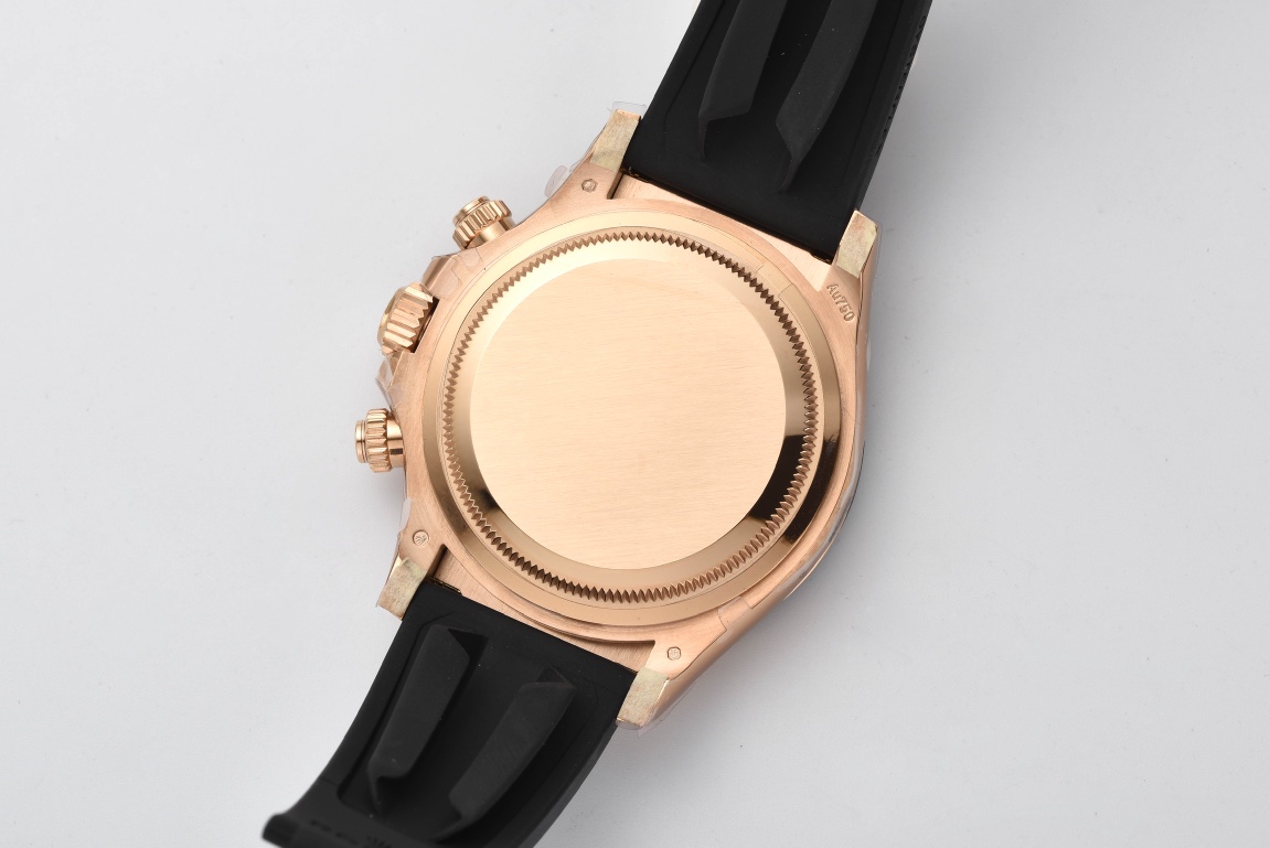 Clean Factory Rolex Daytona M26515LN 0006 Rose Gold Case Sundust and Black Dial Black Ceramic Scale Bezel Oysterflex Strap 4131 Movement 08 Clean Factory Rolex Daytona M26515LN 0006 Rose Gold Case Sundust and Black Dial Black Ceramic Scale Bezel Oysterflex Strap 4131 Movement 08