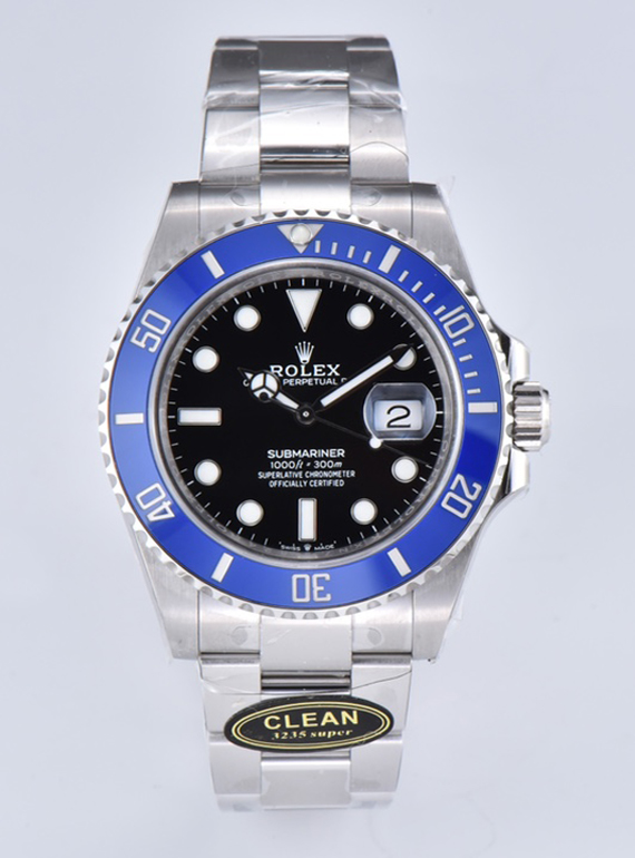 Clean Factory Rolex Submariner 126619LB 41mm Smurf Cookie Monster Blue Bezel Black Dial Superclone 3235 Movement 01 Clean Factory Rolex Submariner 126619LB 41mm Smurf Cookie Monster Blue Bezel Black Dial Superclone 3235 Movement 01