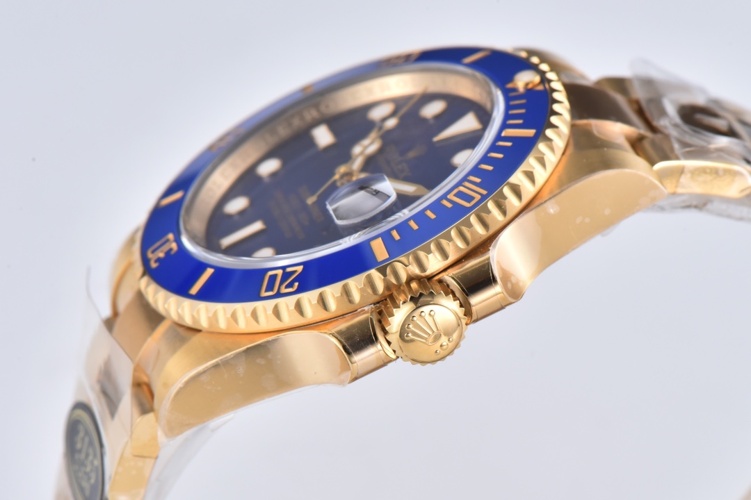 Clean Factory Submariner 116618LB 40mm Blue Dial Ceramic Bezel Full Yellow Gold Case 03 Clean Factory Submariner 116618LB 40mm Blue Dial Ceramic Bezel Full Yellow Gold Case 03