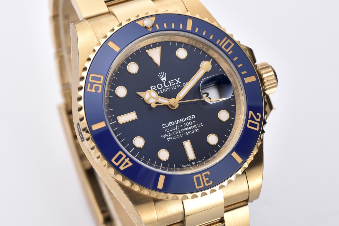 Clean Factory Submariner 126618LB 41mm Blue Dial Ceramic Bezel Full Yellow Gold Plated Case Oyster Bracelet SH3235 Movement 02 Clean Factory Submariner 126618LB 41mm Blue Dial Ceramic Bezel Full Yellow Gold Plated Case Oyster Bracelet SH3235 Movement 02
