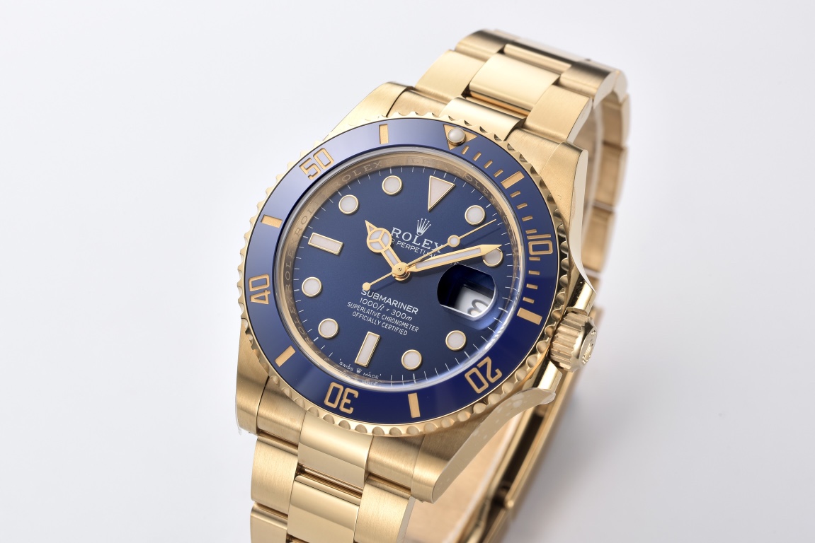 Clean Factory Submariner 126618LB 41mm Blue Dial Ceramic Bezel Full Yellow Gold Plated Case Oyster Bracelet SH3235 Movement 03 Clean Factory Submariner 126618LB 41mm Blue Dial Ceramic Bezel Full Yellow Gold Plated Case Oyster Bracelet SH3235 Movement 03