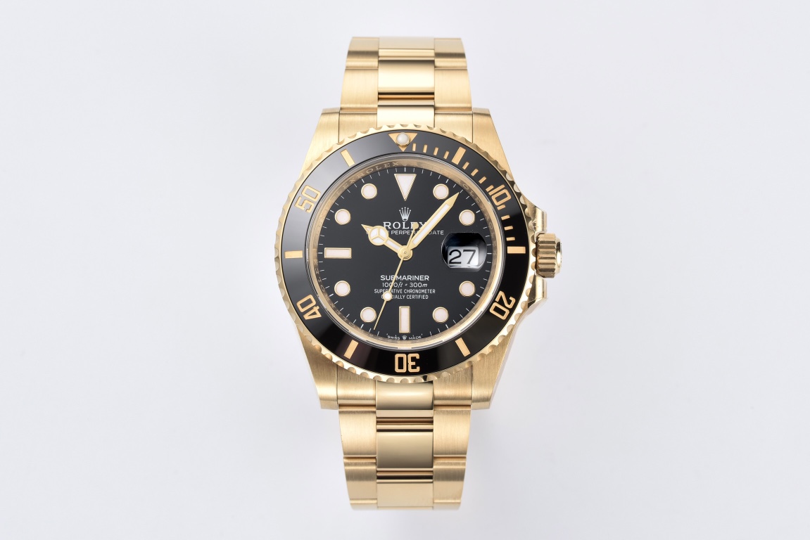 Clean Factory Submariner 126618LN 41mm Black Dial Ceramic Bezel Full Yellow Gold Plated Case Oyster Bracelet SH3235 Movement 01 Clean Factory Submariner 126618LN 41mm Black Dial Ceramic Bezel Full Yellow Gold Plated Case Oyster Bracelet SH3235 Movement 01