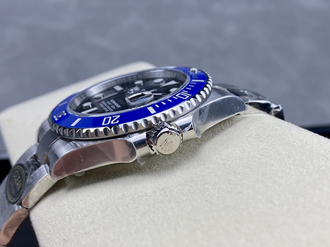 Clean Factory Submariner 126619LB 41mm Smurf Cookie Monster Blue Bezel Black Dial Superclone 3235 Movement 07
