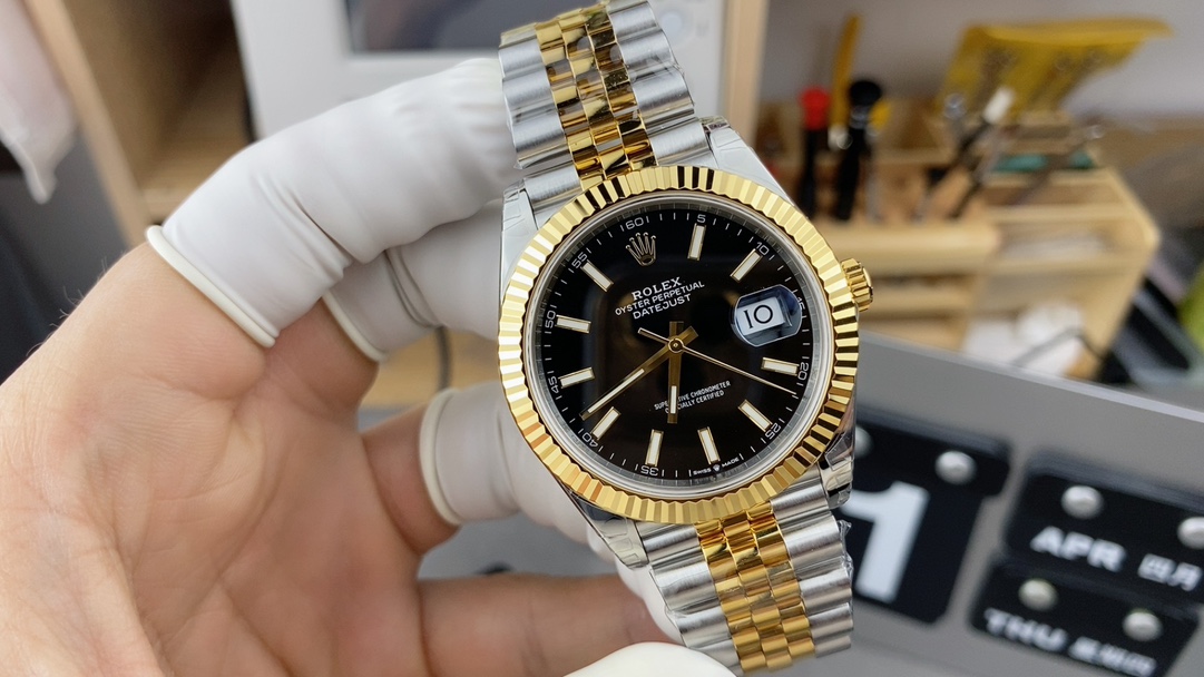 Clean Factory Watch Datejust 126333 41mm Black Dial Oystersteel and Yellow Gold Jubilee Bracelet Gold Fluted Bezel SH3235 Movement 01 Clean Factory Watch Datejust 126333 41mm Black Dial Oystersteel and Yellow Gold Jubilee Bracelet Gold Fluted Bezel SH3235 Movement 01