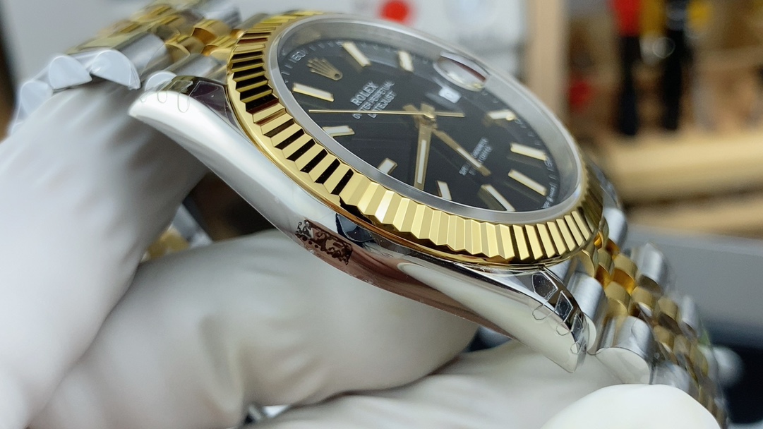 Clean Factory Watch Datejust 126333 41mm Black Dial Oystersteel and Yellow Gold Jubilee Bracelet Gold Fluted Bezel SH3235 Movement 05 Clean Factory Watch Datejust 126333 41mm Black Dial Oystersteel and Yellow Gold Jubilee Bracelet Gold Fluted Bezel SH3235 Movement 05