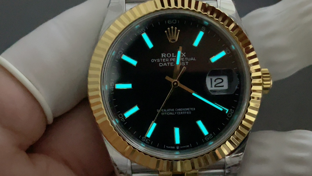 Clean Factory Watch Datejust 126333 41mm Black Dial Oystersteel and Yellow Gold Jubilee Bracelet Gold Fluted Bezel SH3235 Movement 10 Clean Factory Watch Datejust 126333 41mm Black Dial Oystersteel and Yellow Gold Jubilee Bracelet Gold Fluted Bezel SH3235 Movement 10