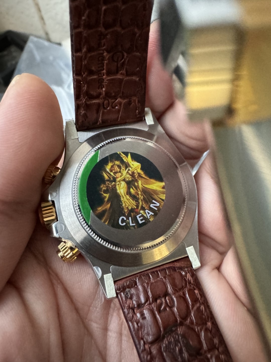 Clean Factory Watch Daytoan 116503 White Dial Yellow Gold Bezel 904L Steel Case Alligator Strap DD4130 Movement 15 Clean Factory Watch Daytoan 116503 White Dial Yellow Gold Bezel 904L Steel Case Alligator Strap DD4130 Movement 15
