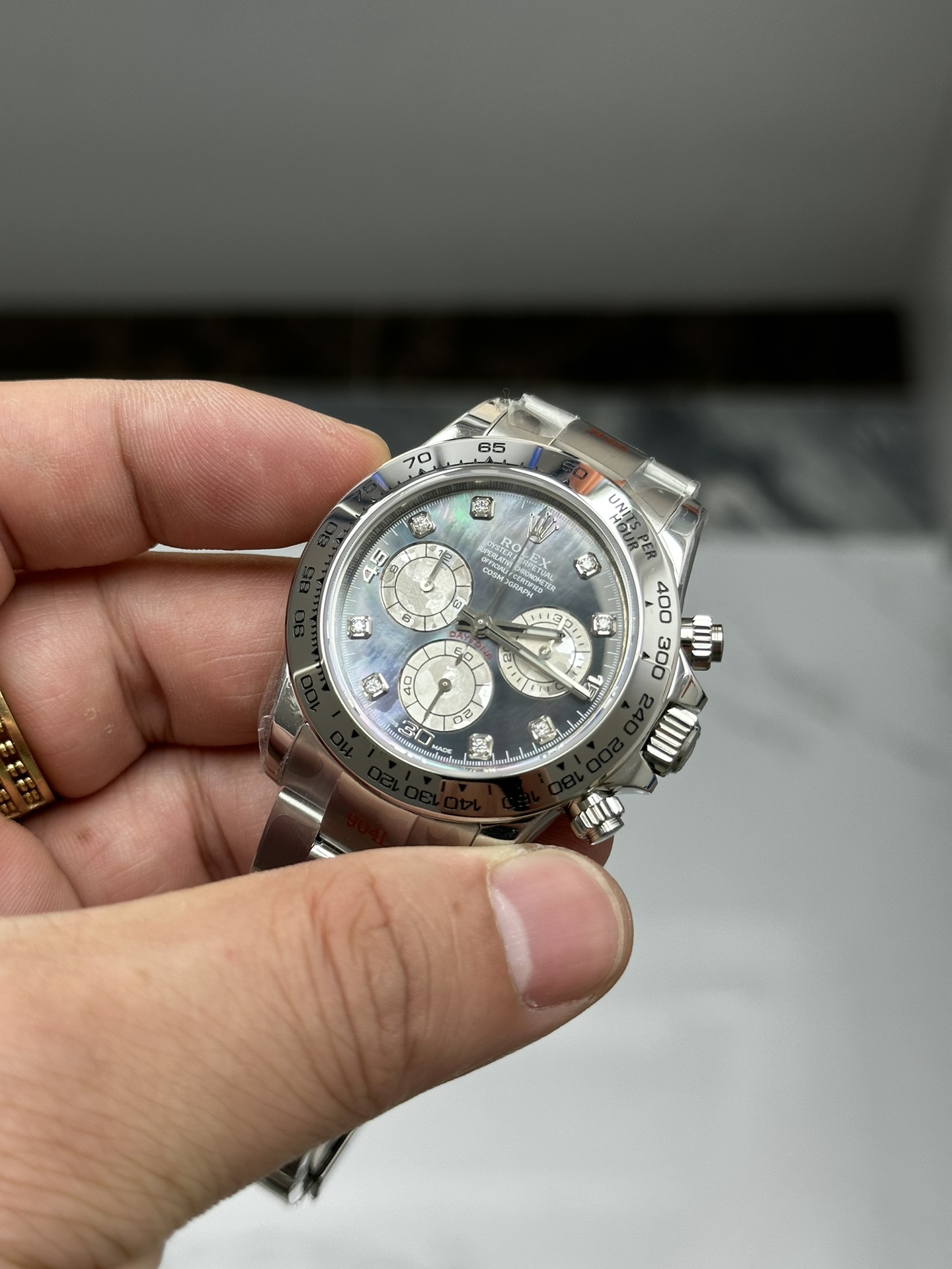 Clean Factory Watch Daytona 116509 Black Mother of Pearl Dial Diamond Hors Markers SuperClone 4130 Movement 04 Clean Factory Watch Daytona 116509 Black Mother of Pearl Dial Diamond Hors Markers SuperClone 4130 Movement 04