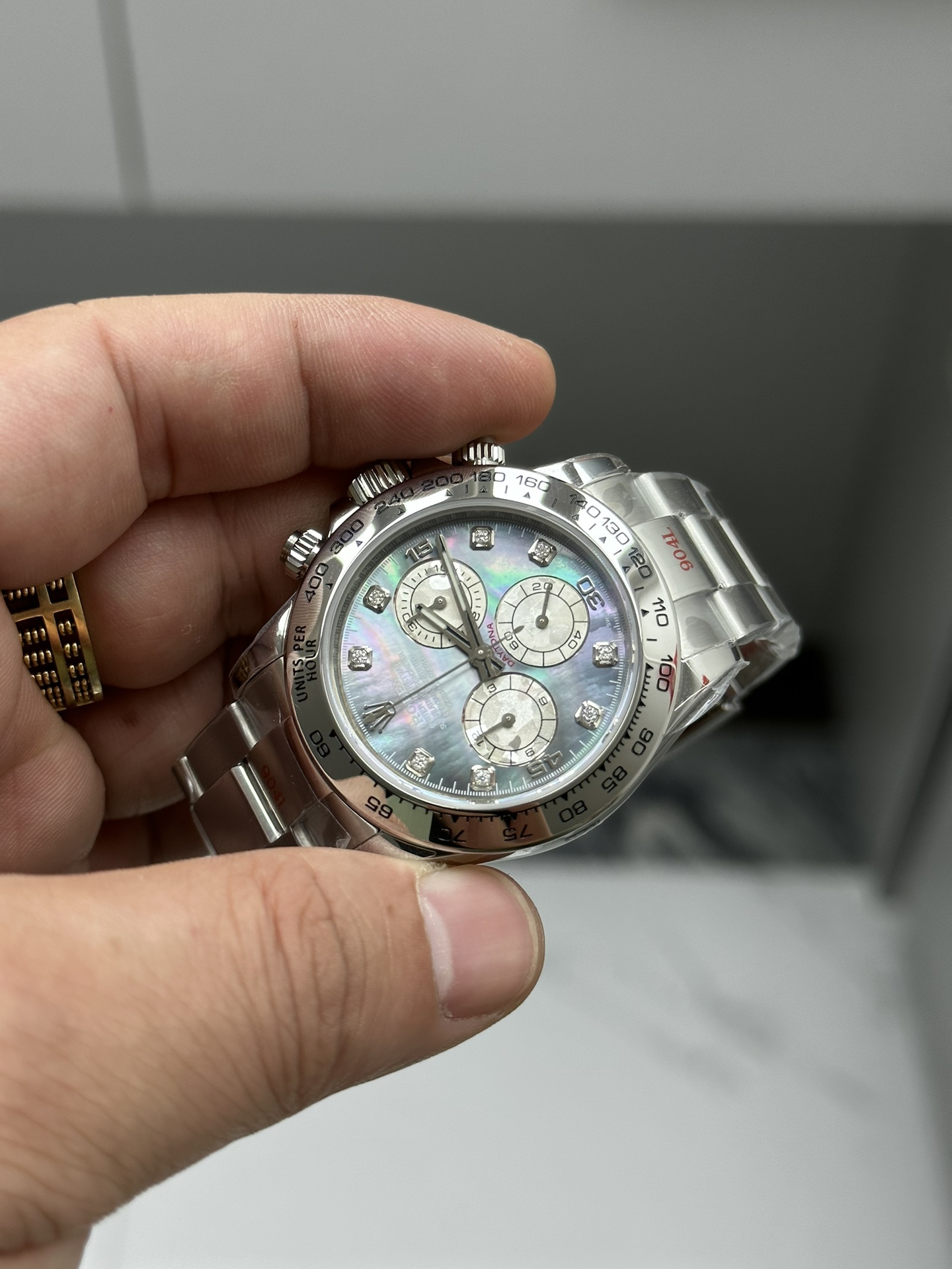 Clean Factory Watch Daytona 116509 Black Mother of Pearl Dial Diamond Hors Markers SuperClone 4130 Movement 07 Clean Factory Watch Daytona 116509 Black Mother of Pearl Dial Diamond Hors Markers SuperClone 4130 Movement 07