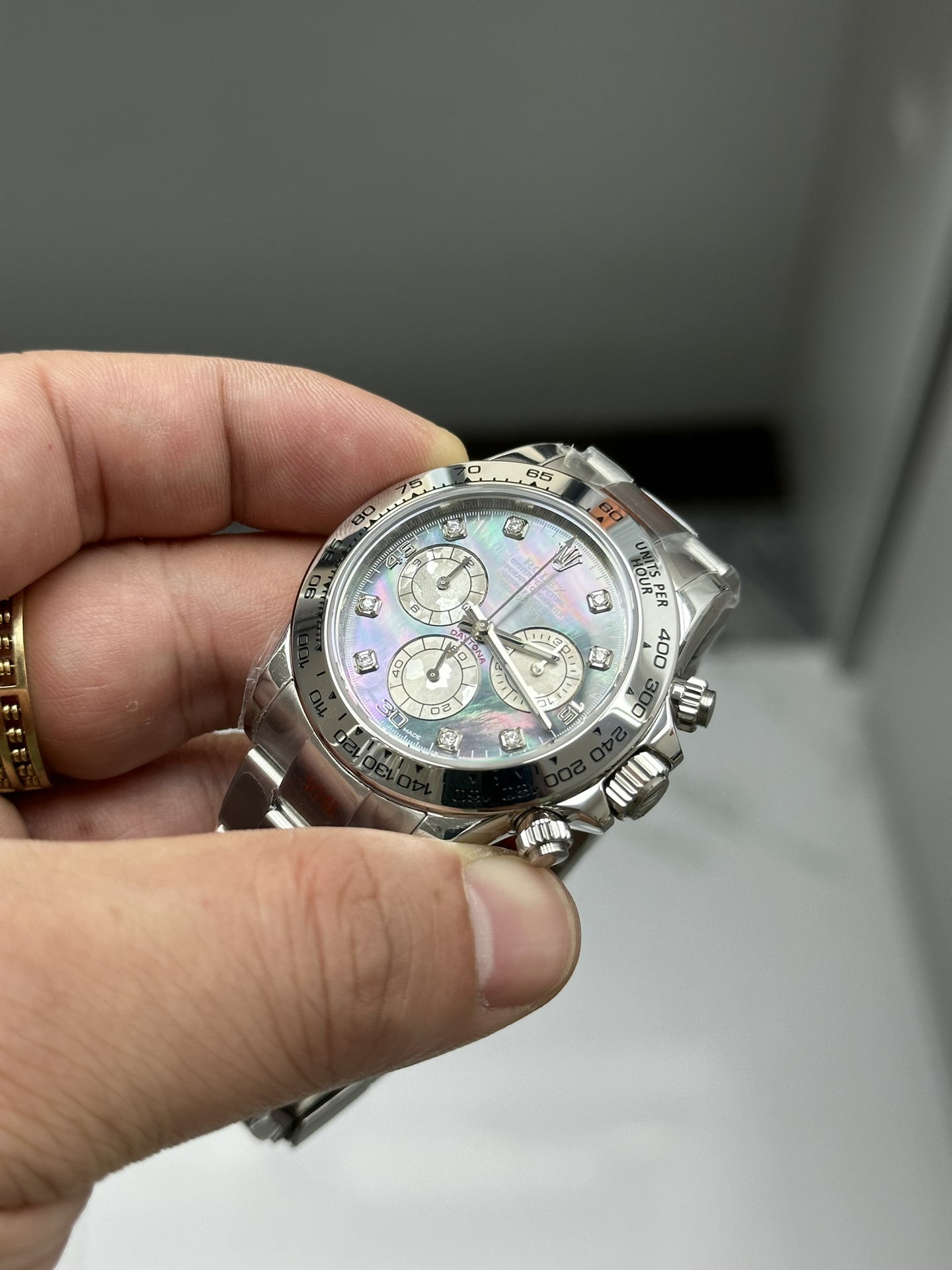 Clean Factory Watch Daytona 116509 Black Mother of Pearl Dial Diamond Hors Markers SuperClone 4130 Movement 08 Clean Factory Watch Daytona 116509 Black Mother of Pearl Dial Diamond Hors Markers SuperClone 4130 Movement 08